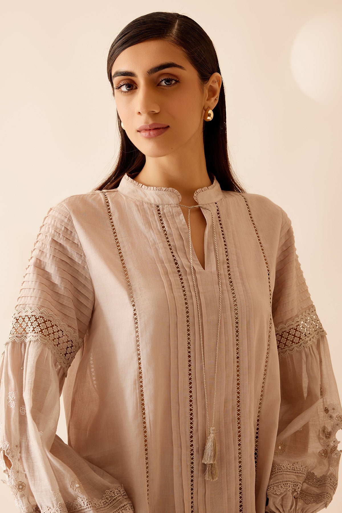 Cecile Tunic - Beige