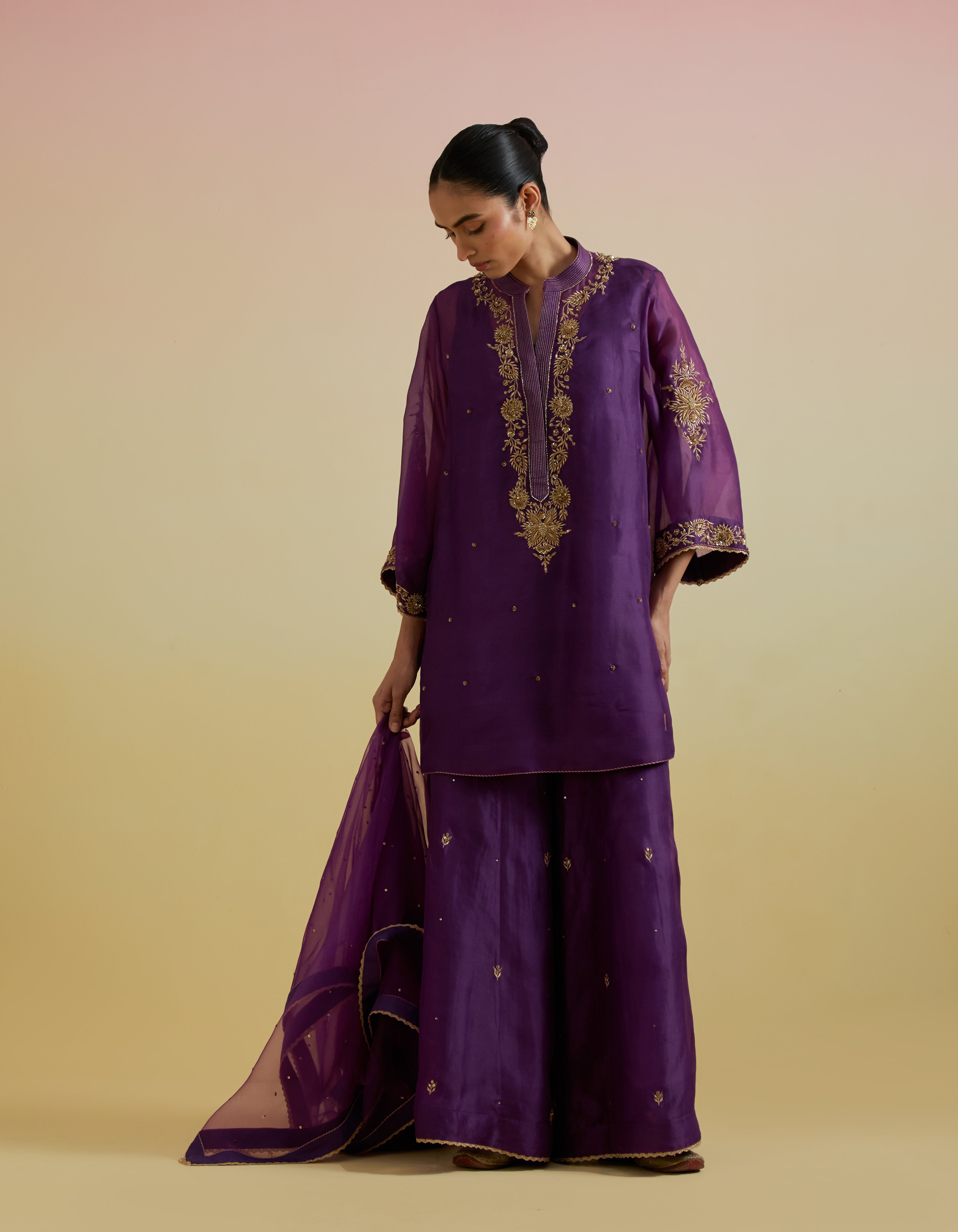 Aashra Jewel - Purple