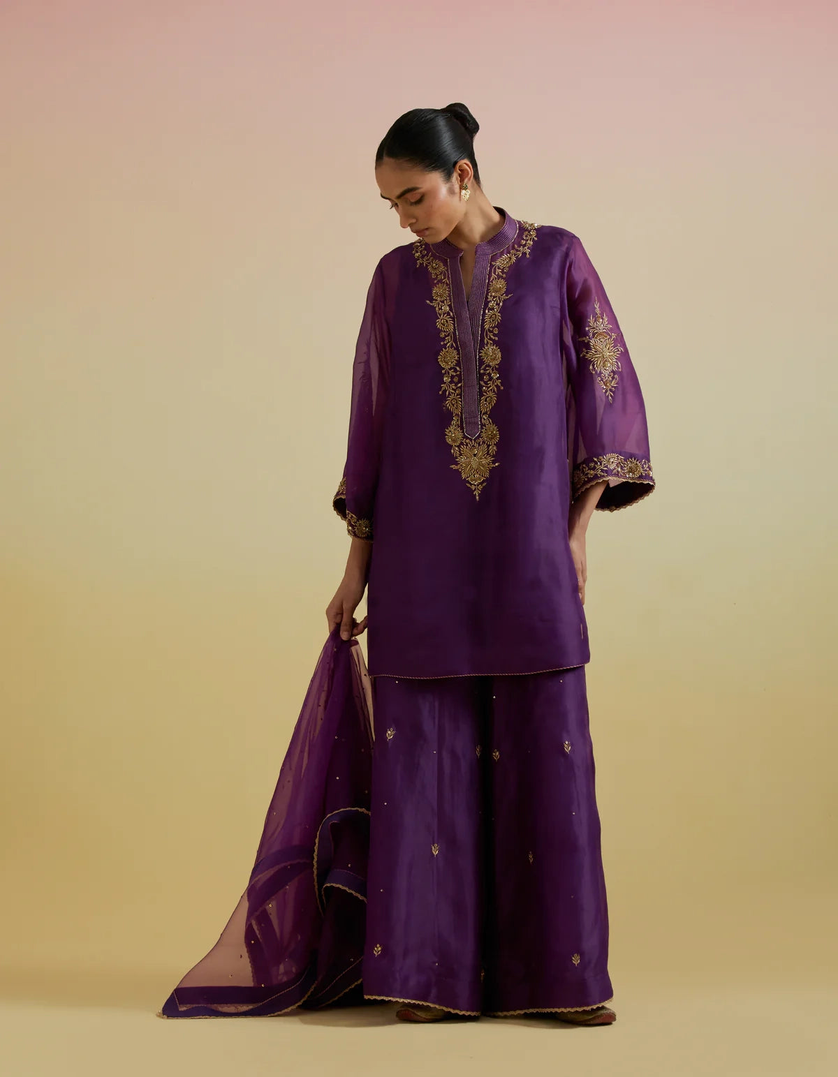 Aashra Jewel - Purple