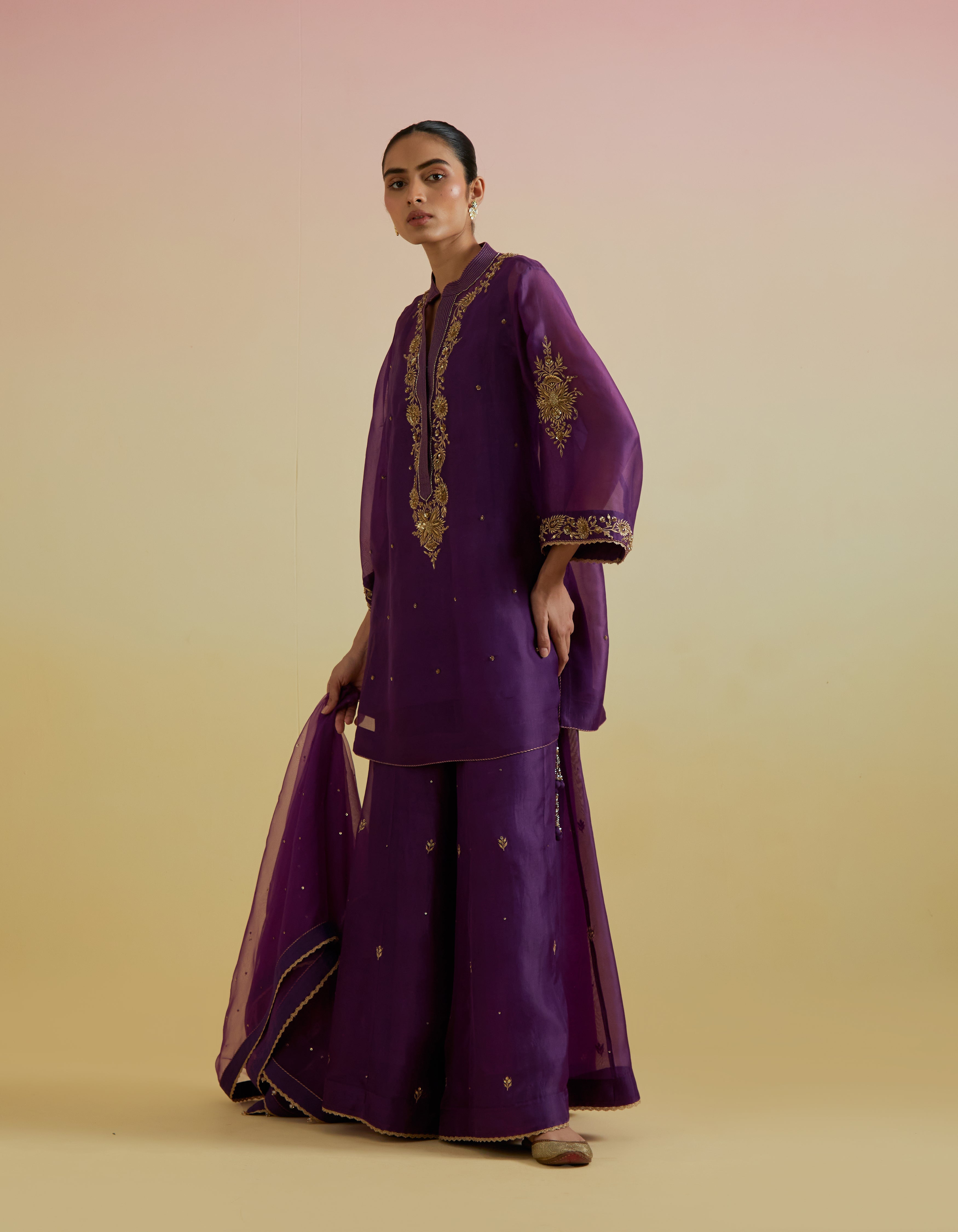 Aashra Jewel - Purple