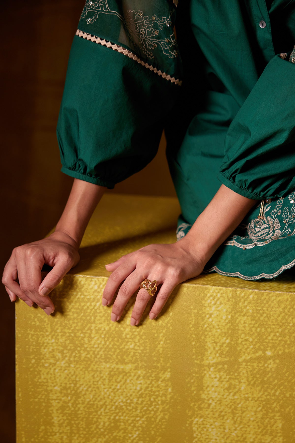 Nysa - Dark Green With Pants