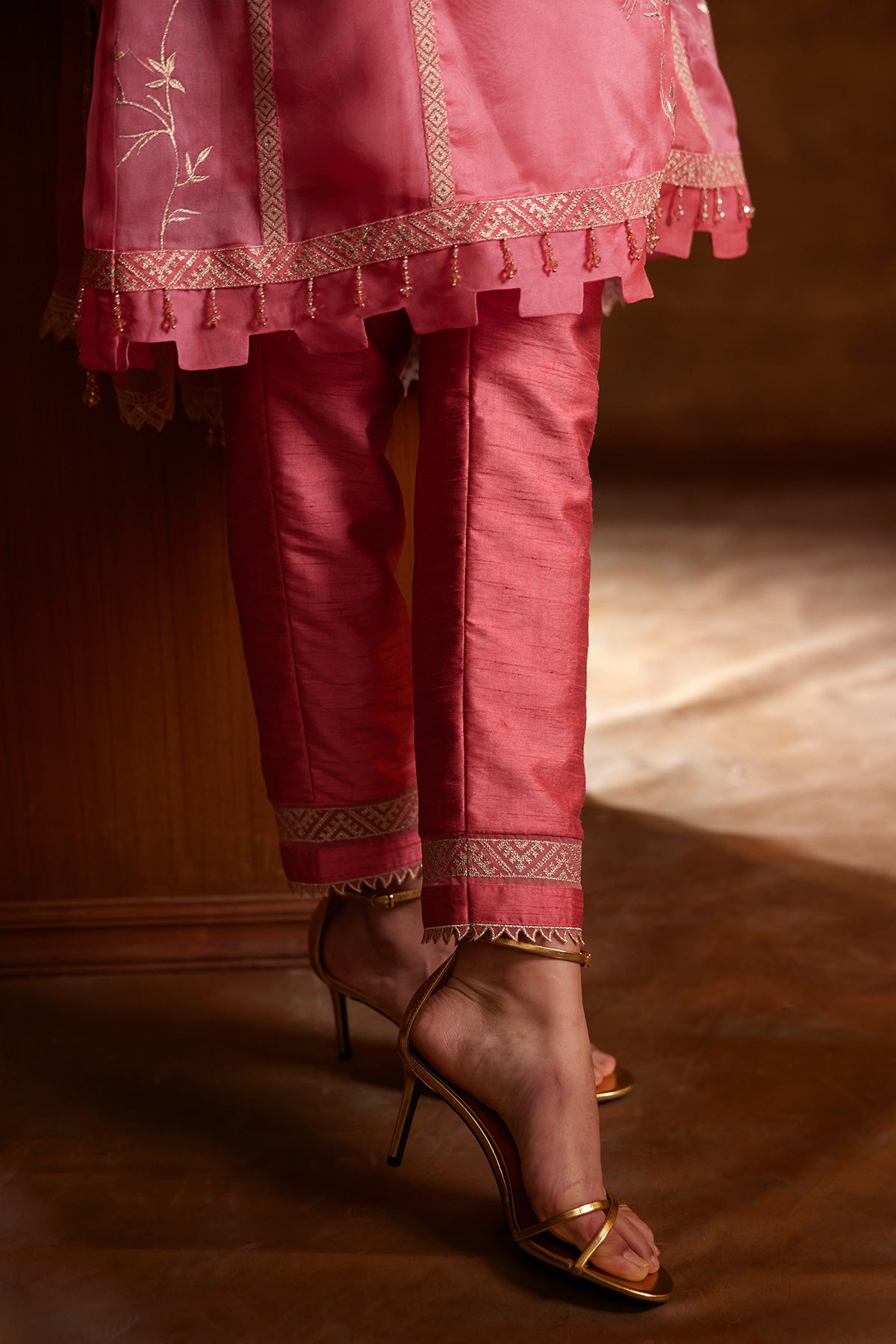 Farida - Pink & Gold