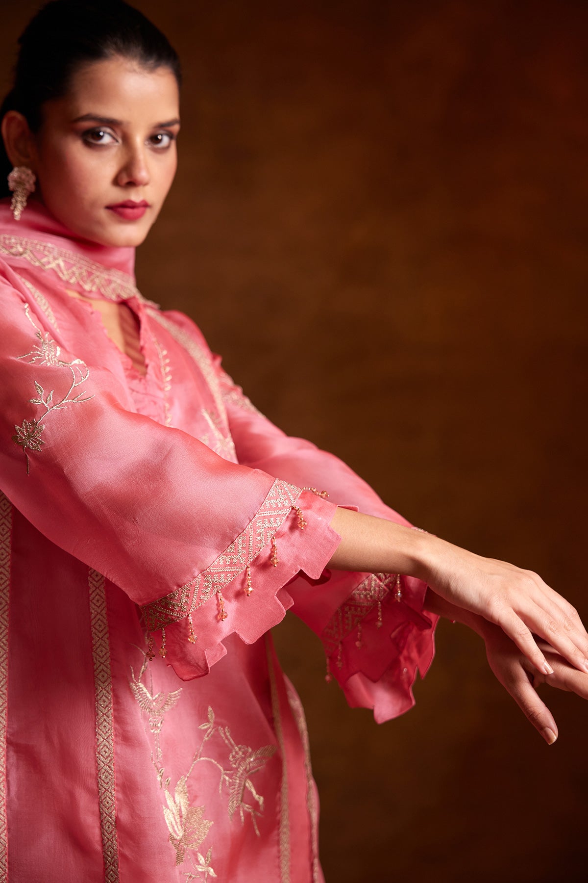 Farida - Pink & Gold