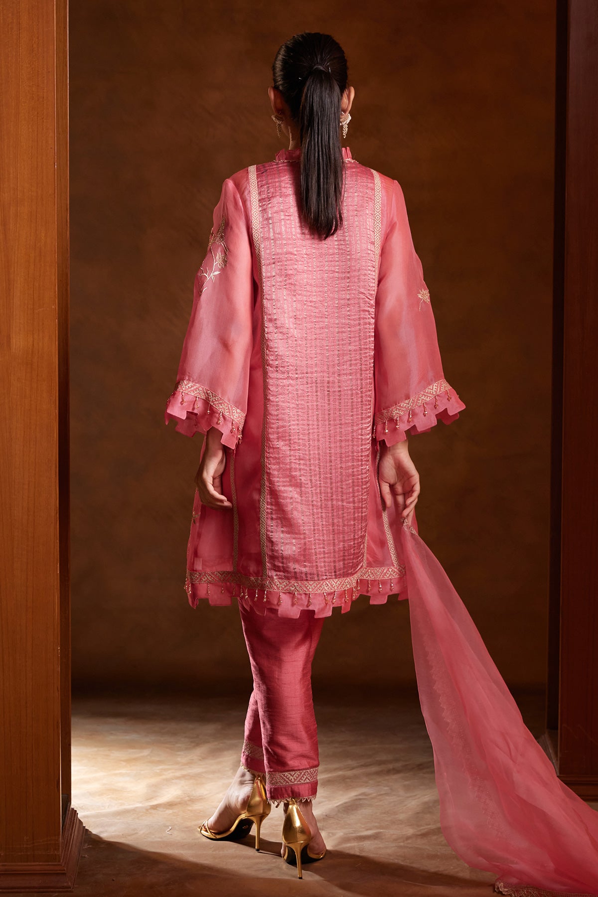 Farida - Pink & Gold