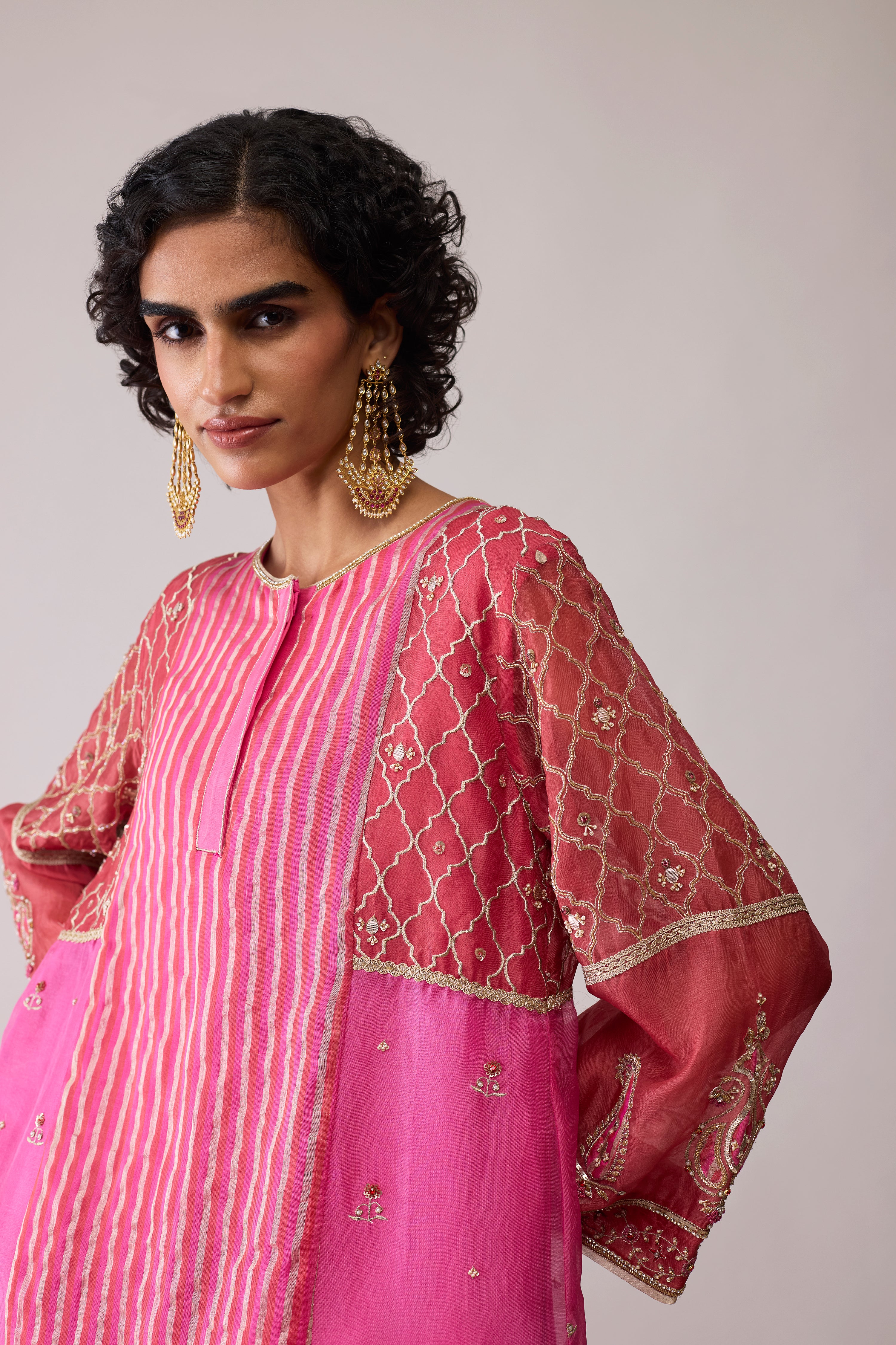 Nadia - Red/Pink