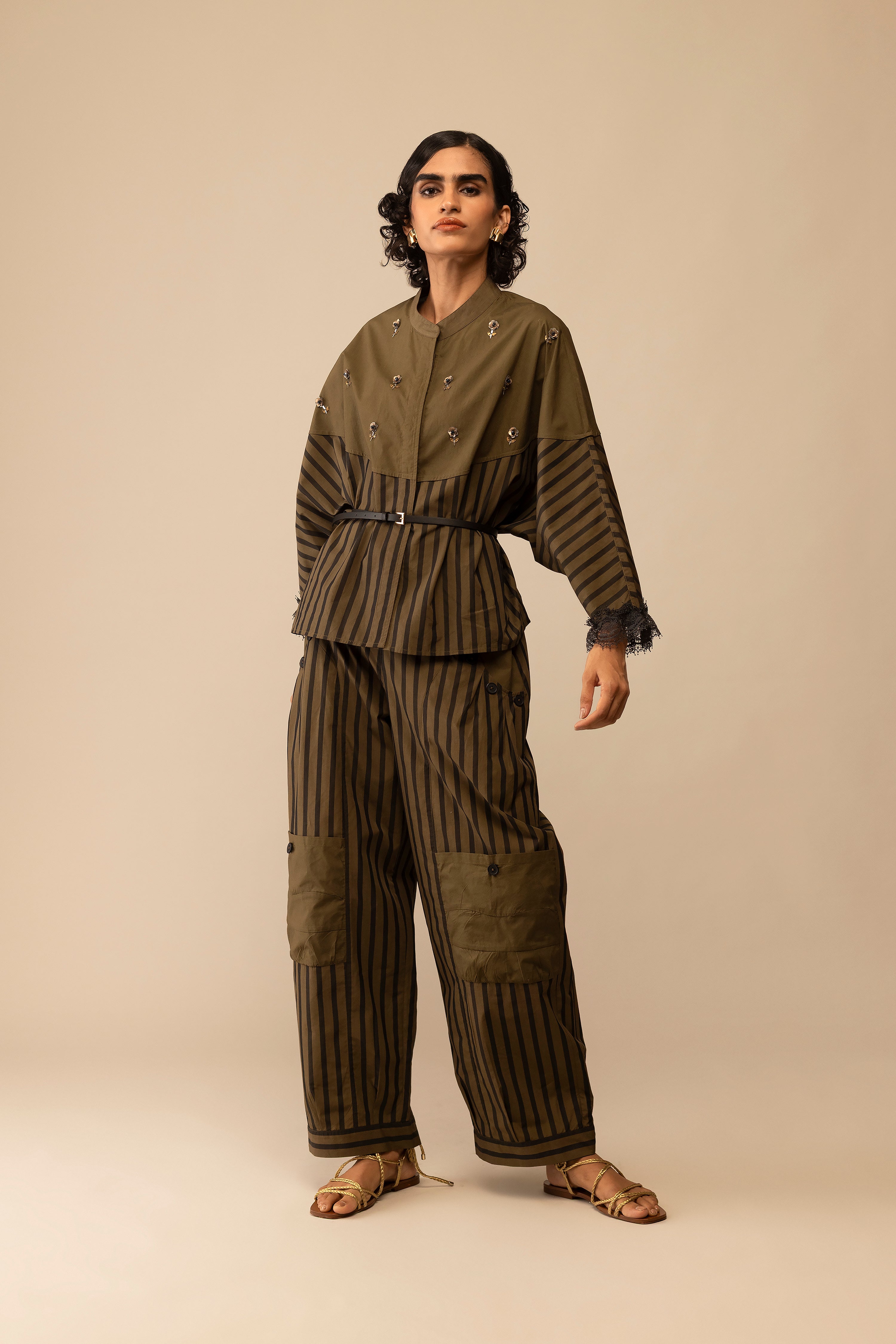 Manya Pants - Olive