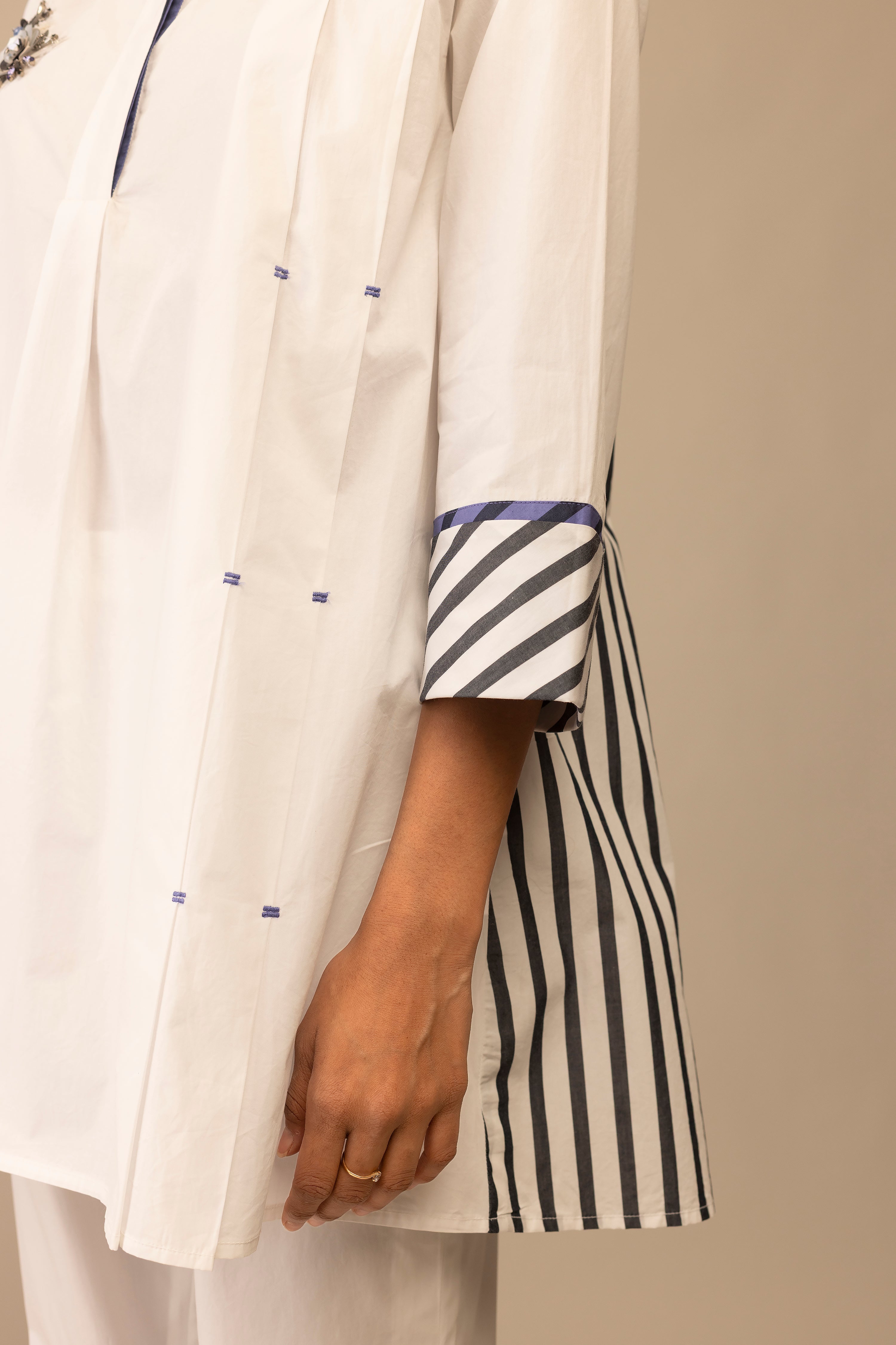 Neela - White Embroidery
