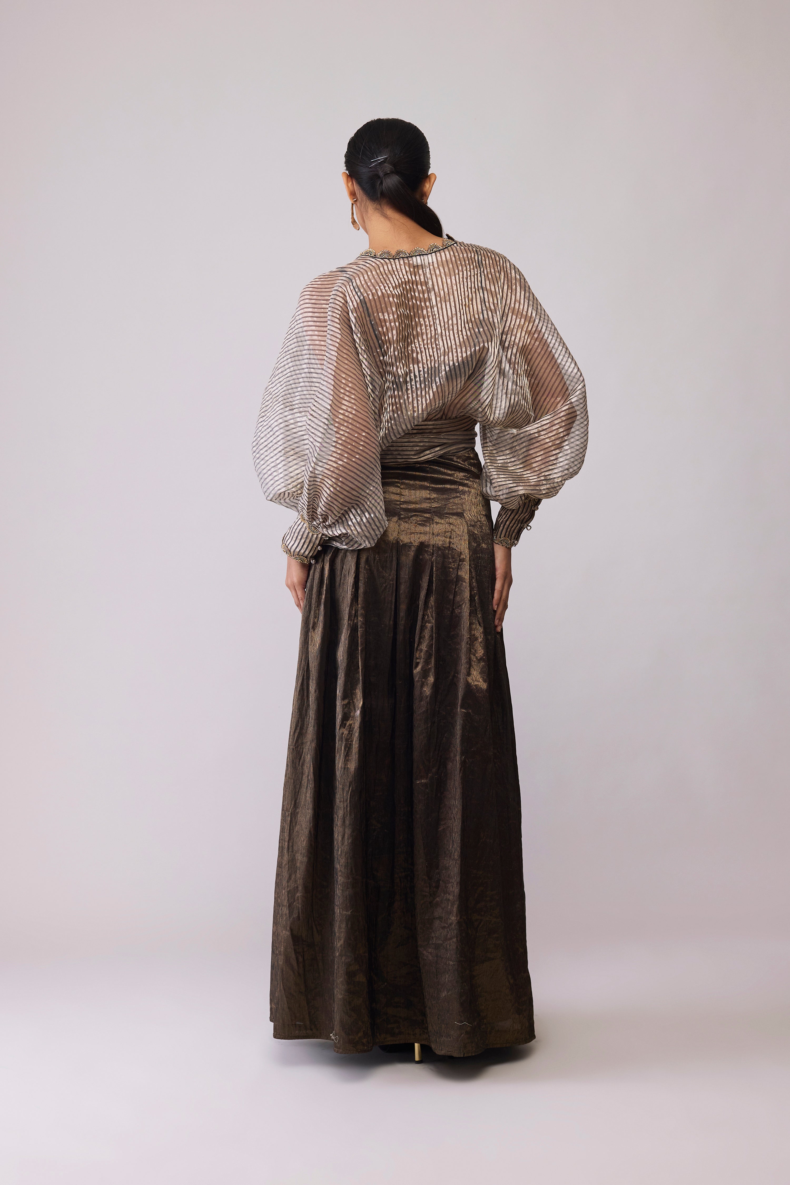 Maria Top Tissue - Black