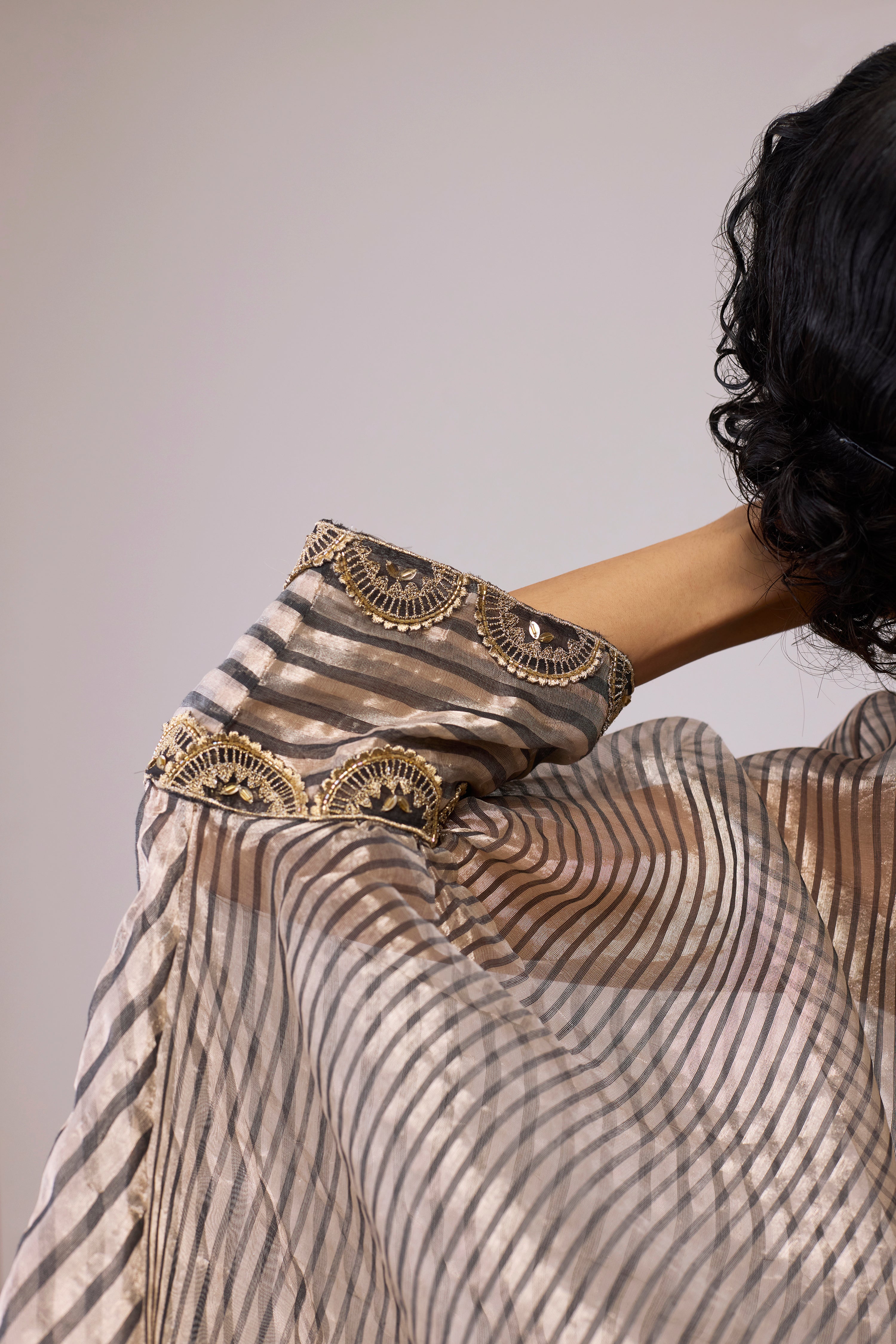 Manya Kaftan Tissue - Black