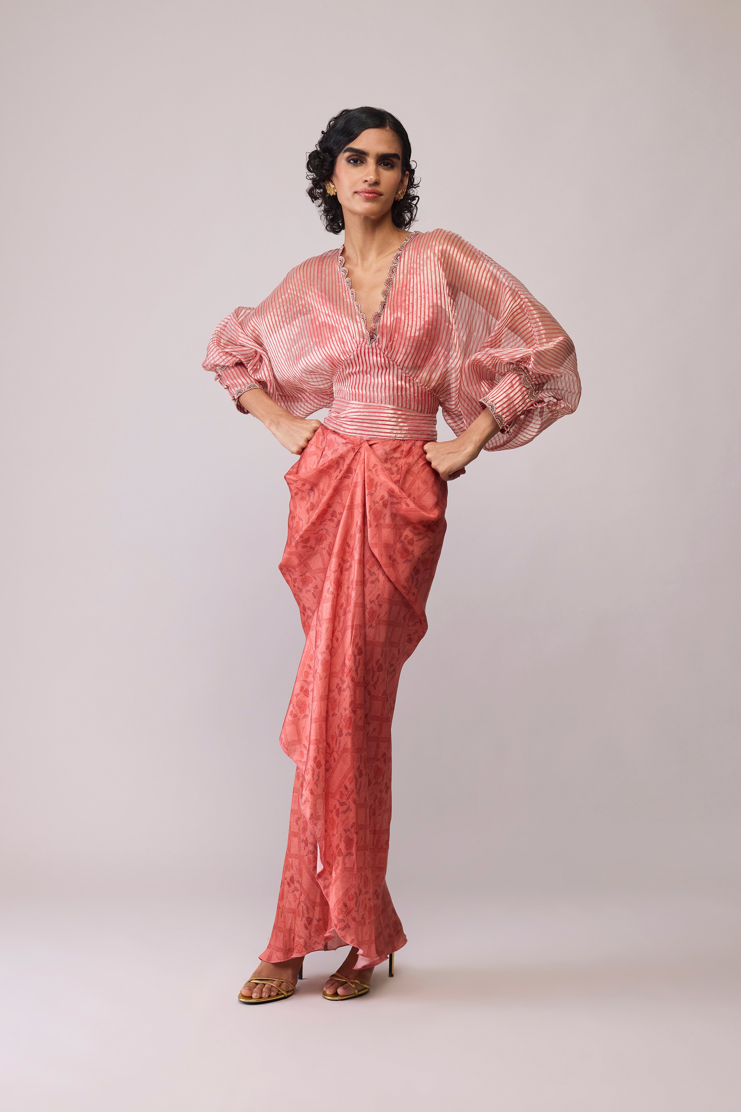 Maria Top Tissue - Red