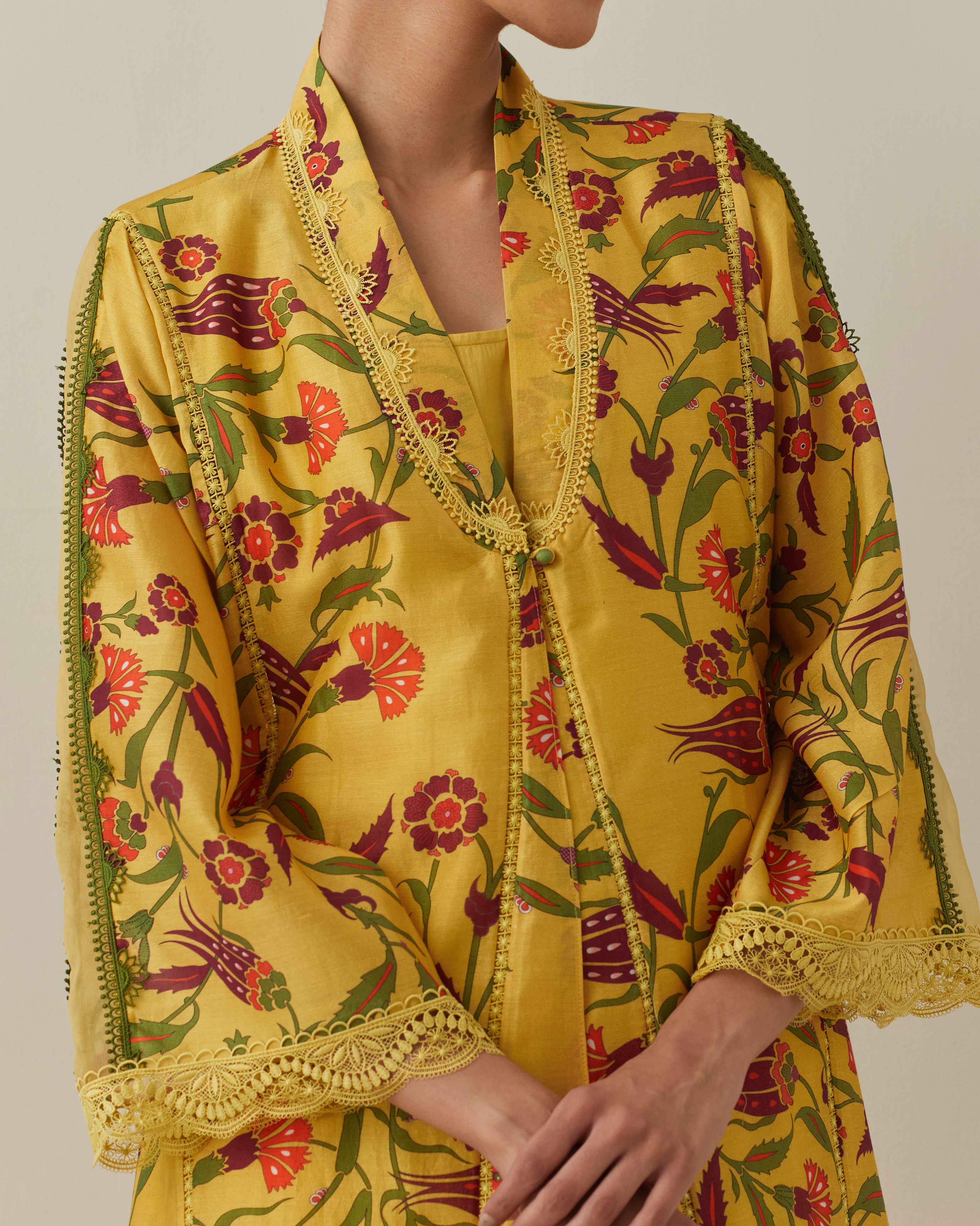 Ambreen - Yellow Print