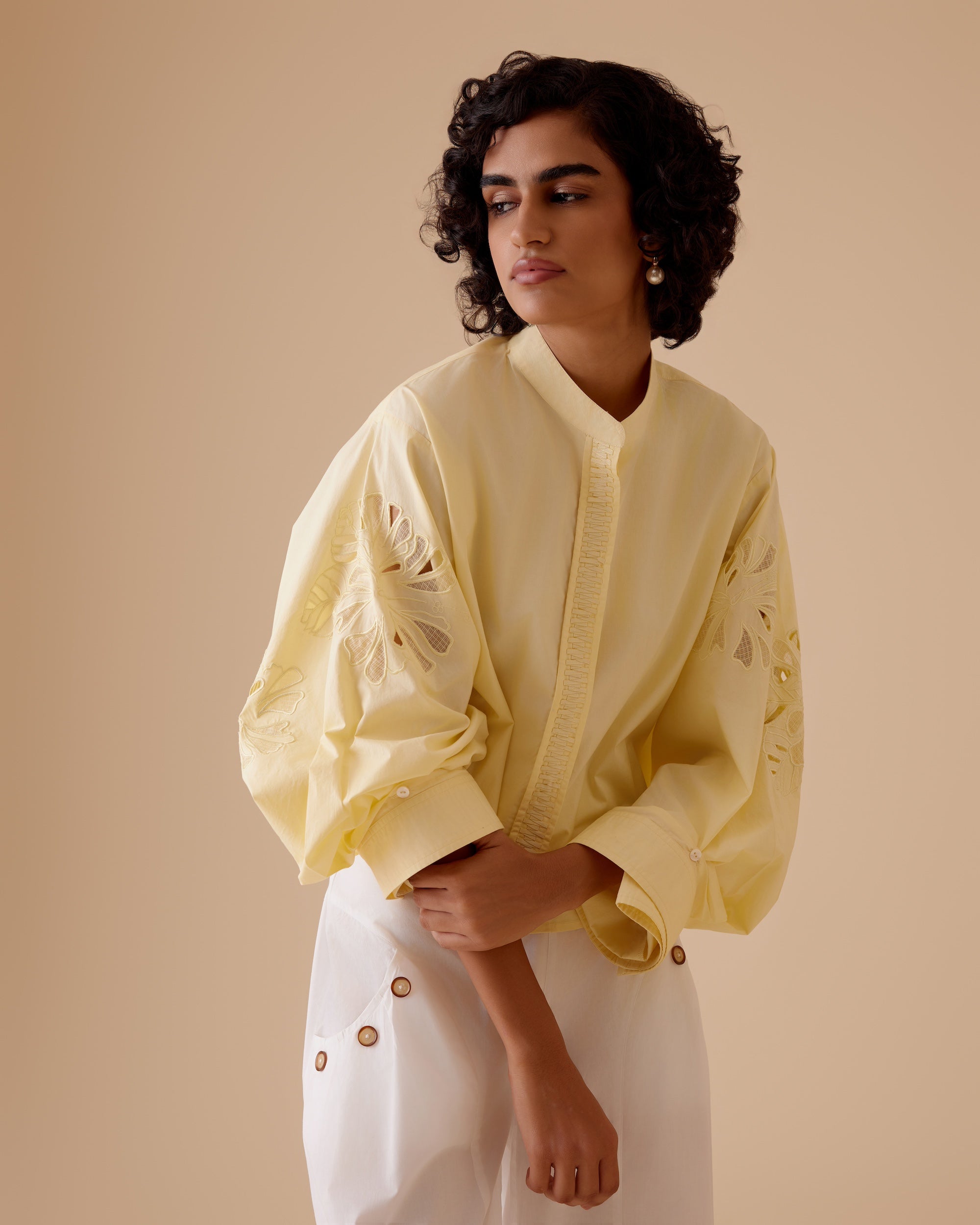 Ann Shirt - Yellow