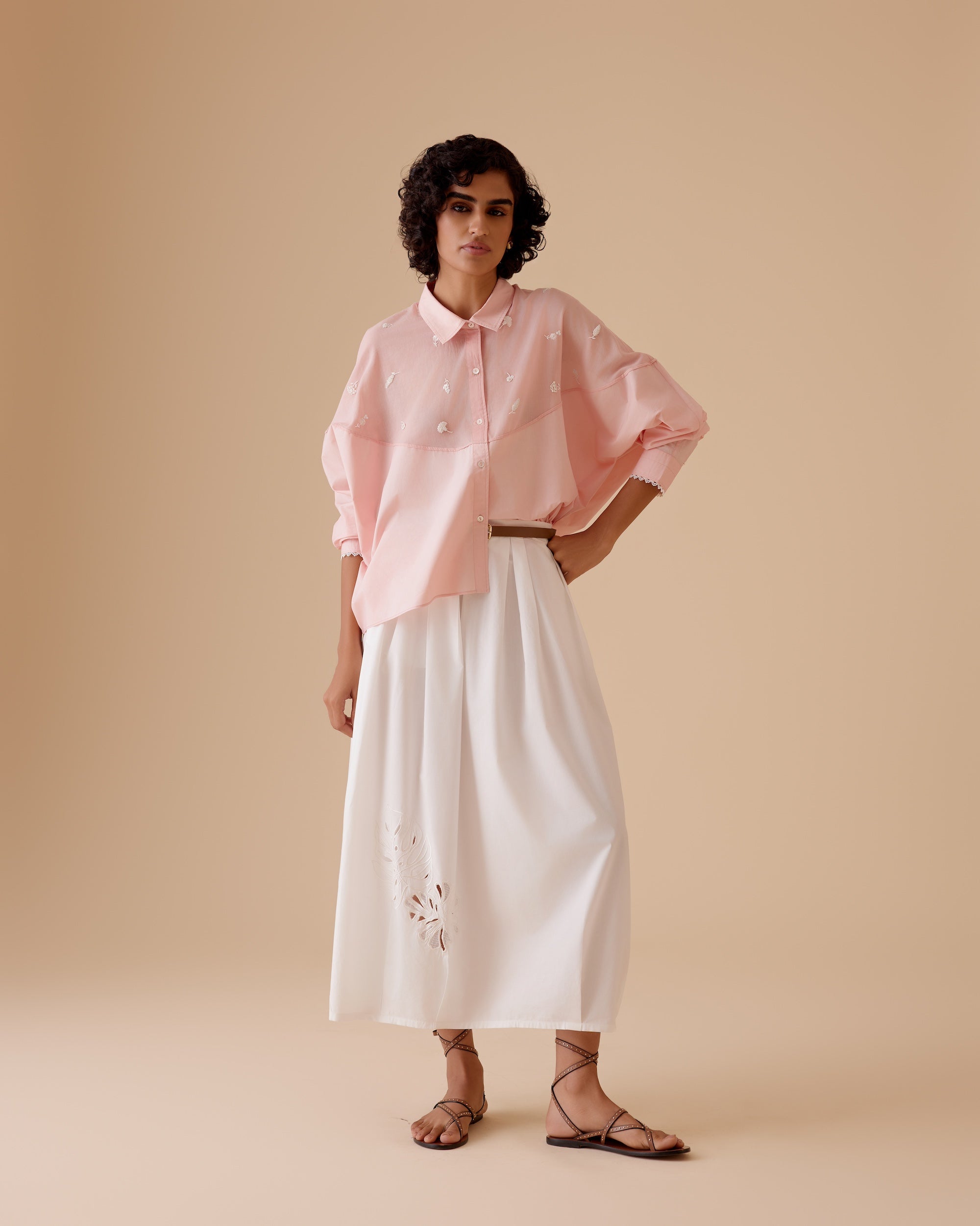 Ann Skirt - White