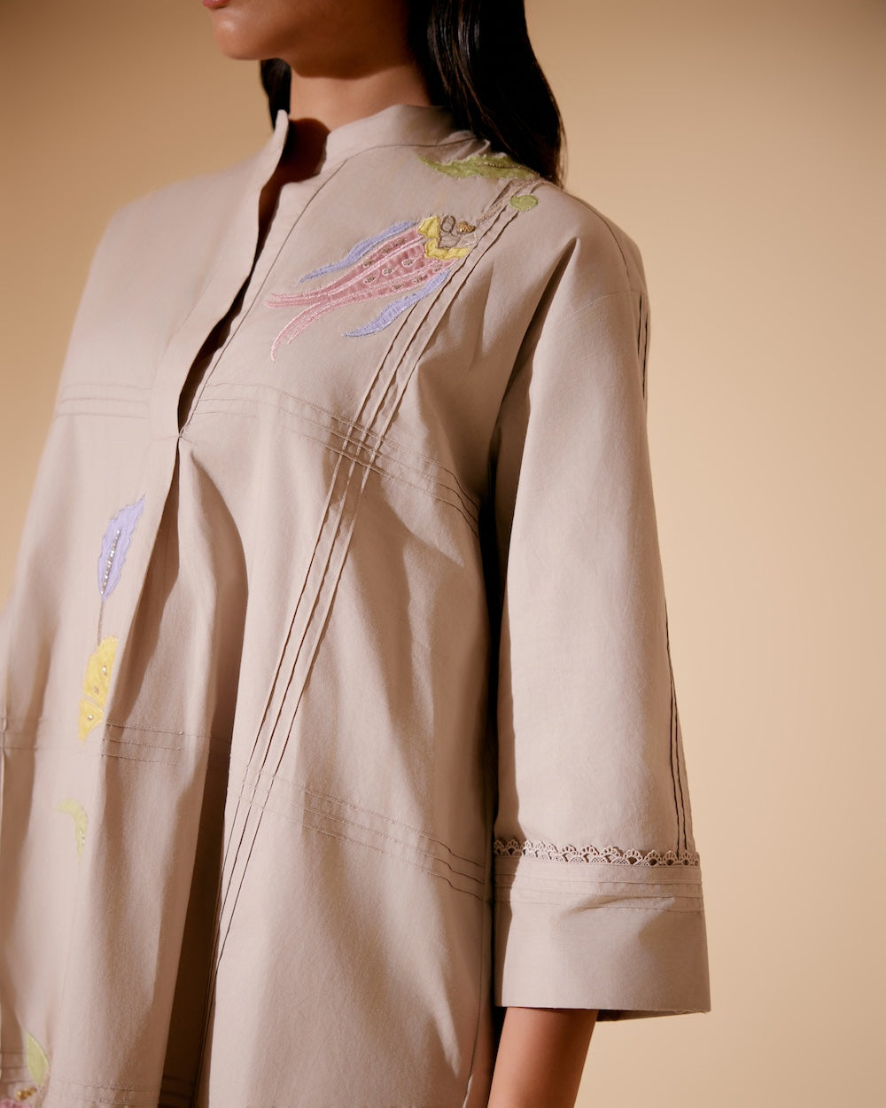 Neela Dress - Beige