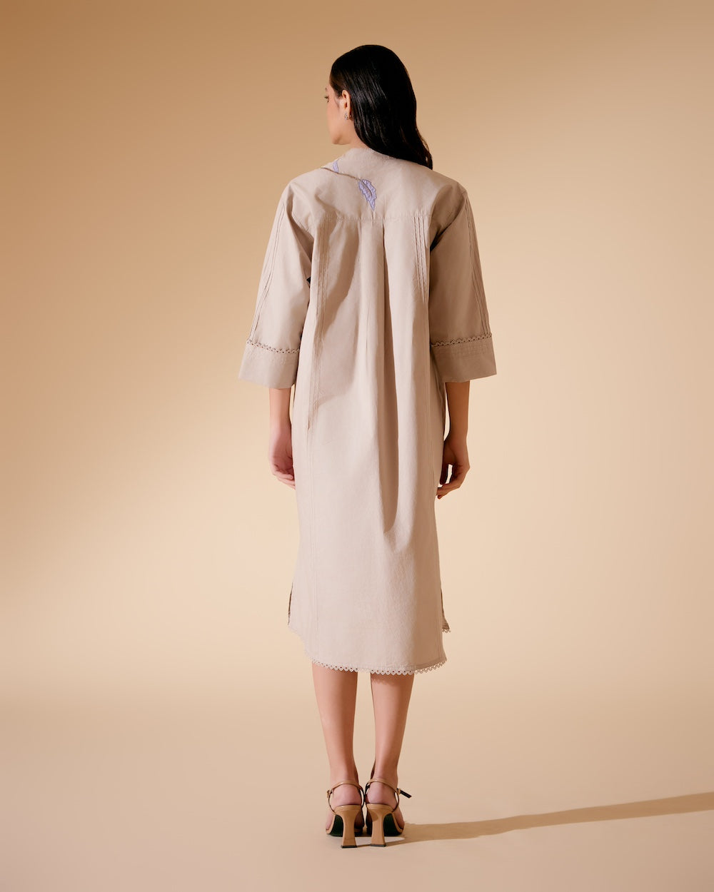 Neela Dress - Beige