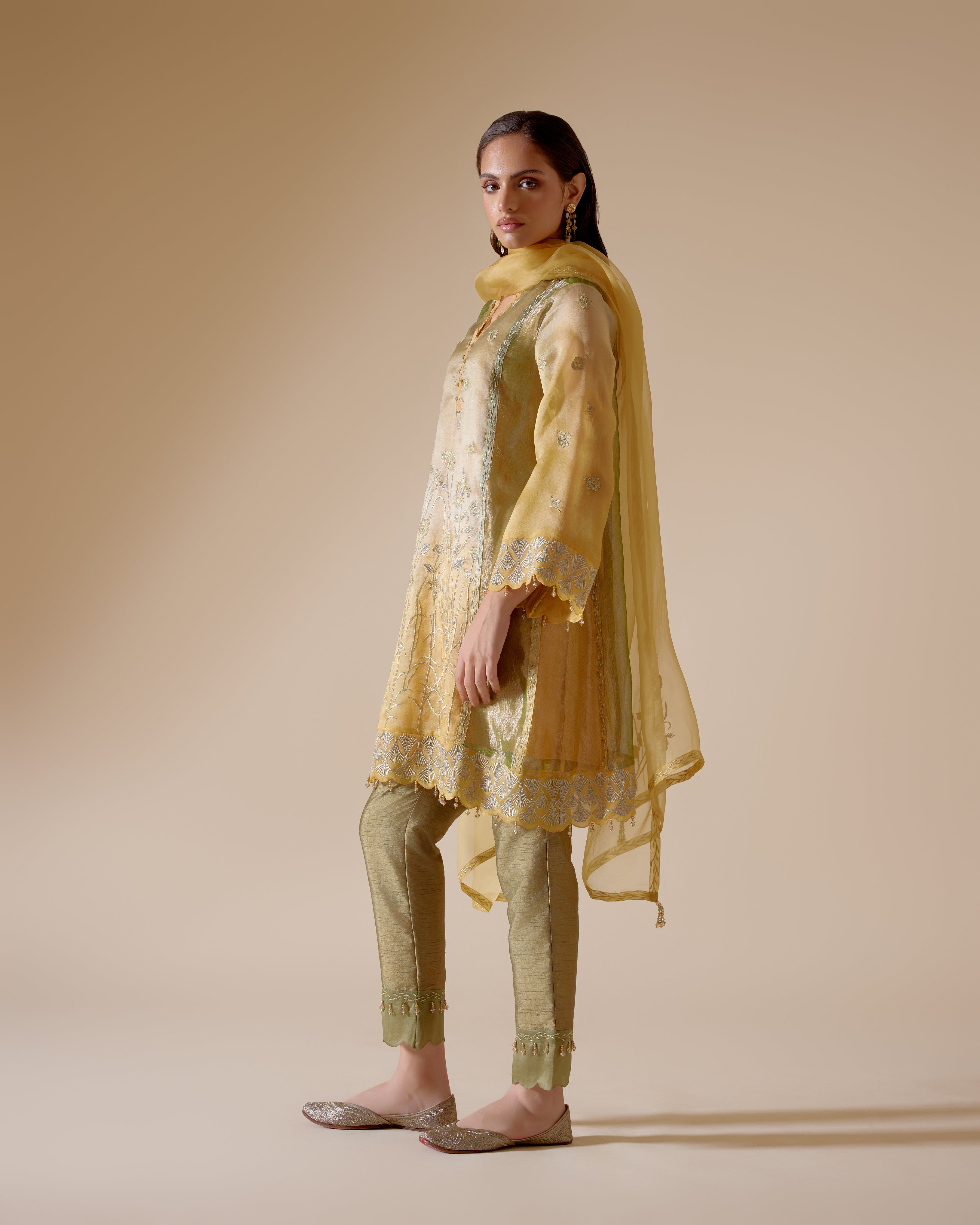 Farida - Mustard/ Green