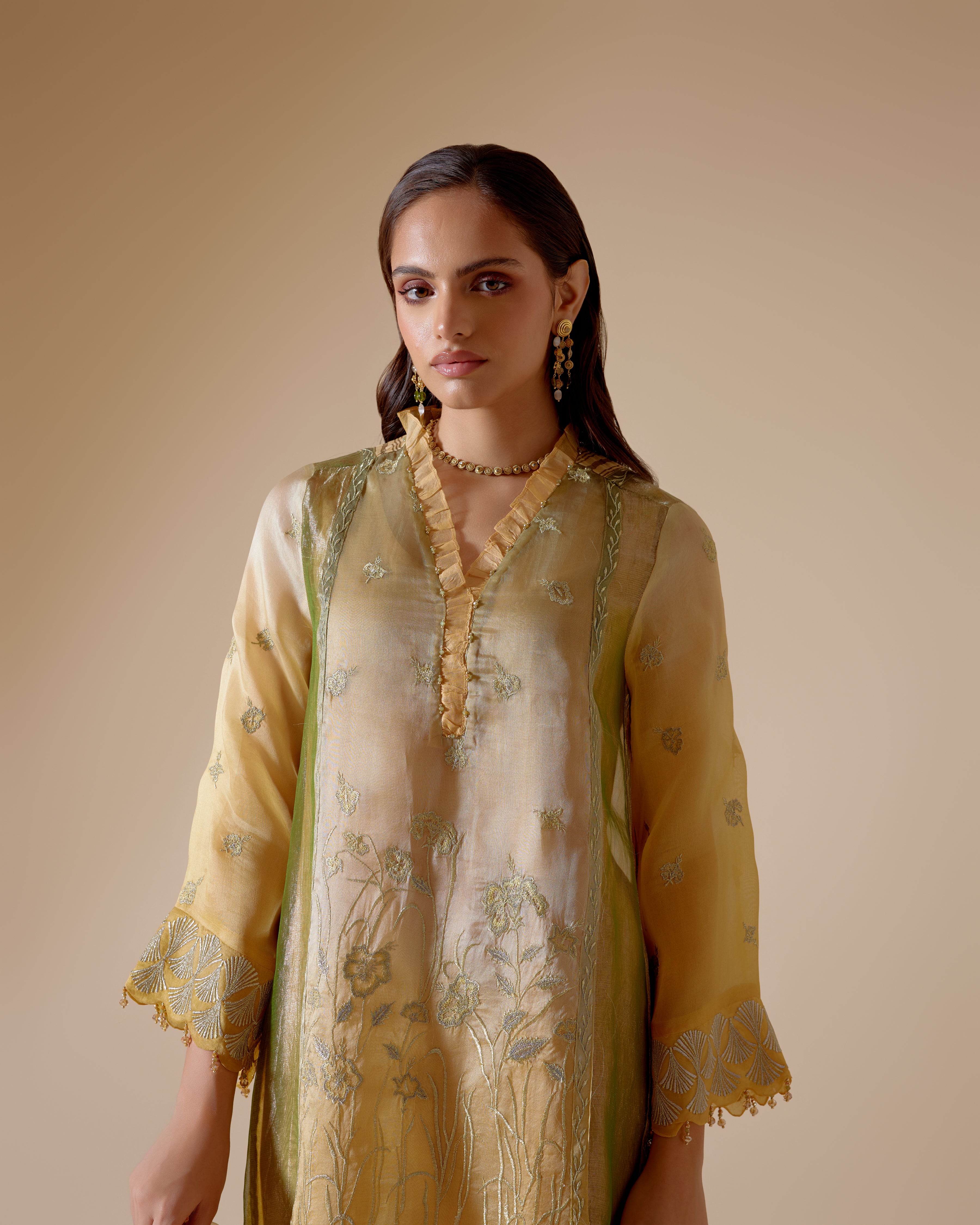 Farida - Mustard/ Green