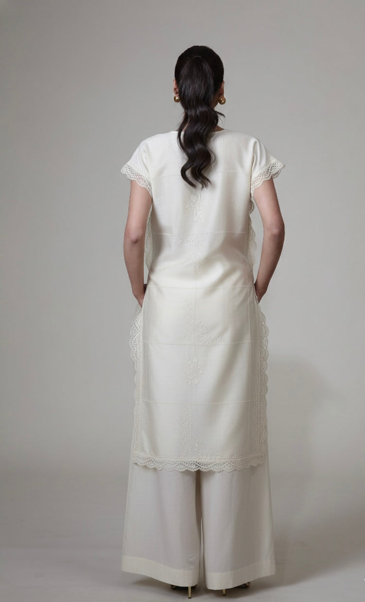 DELNA KAFTAN - IVORY