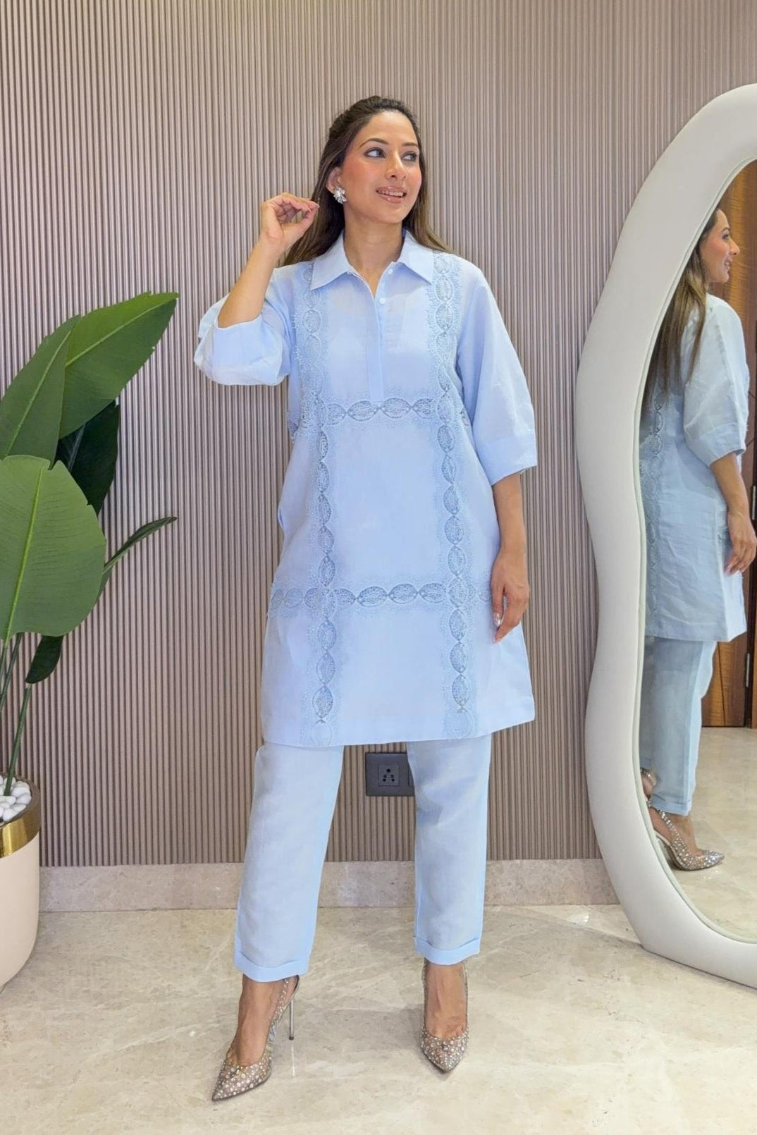 ISA TUNIC - BLUE