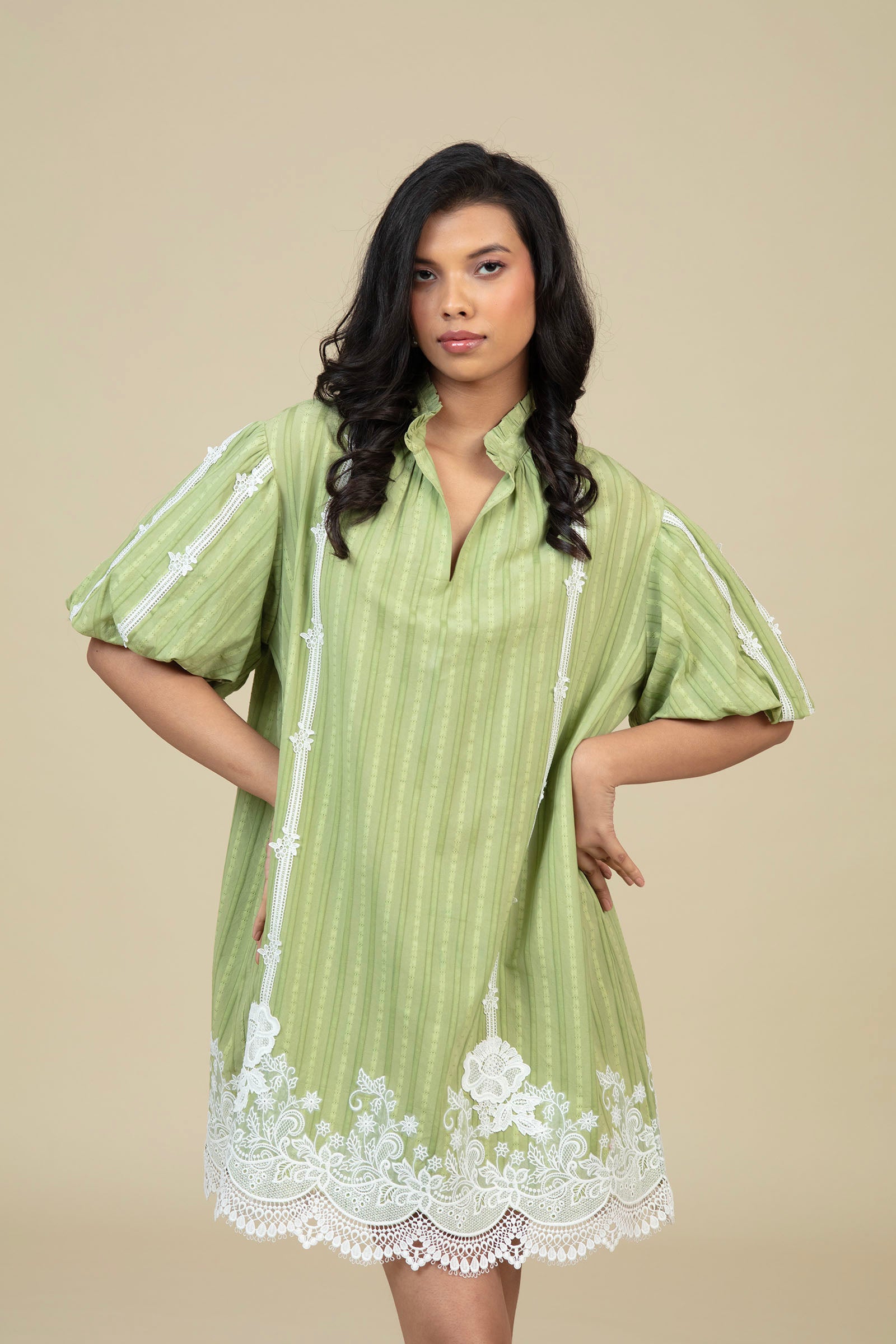 SLAVA TUNIC - GREEN