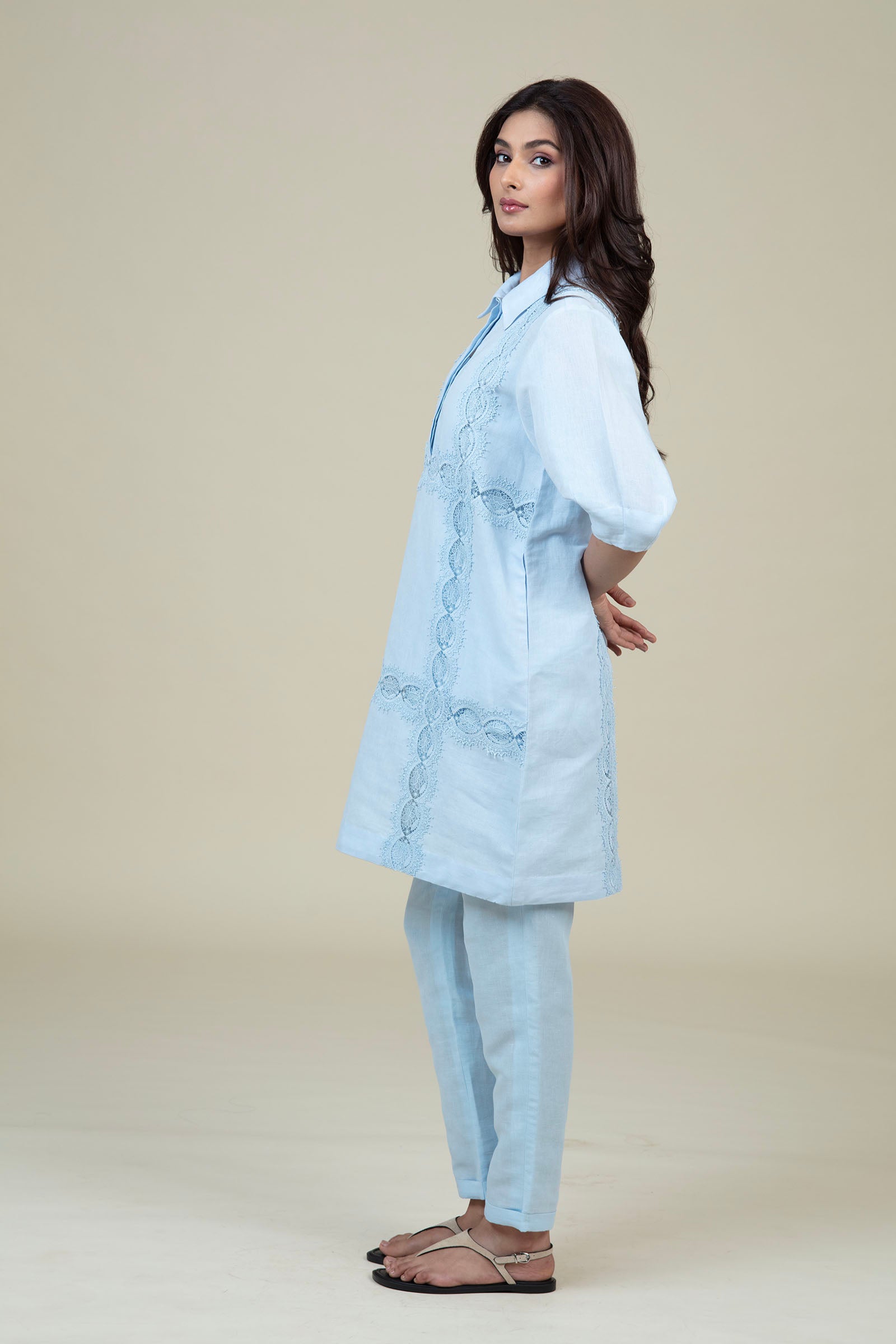 ISA TUNIC - BLUE