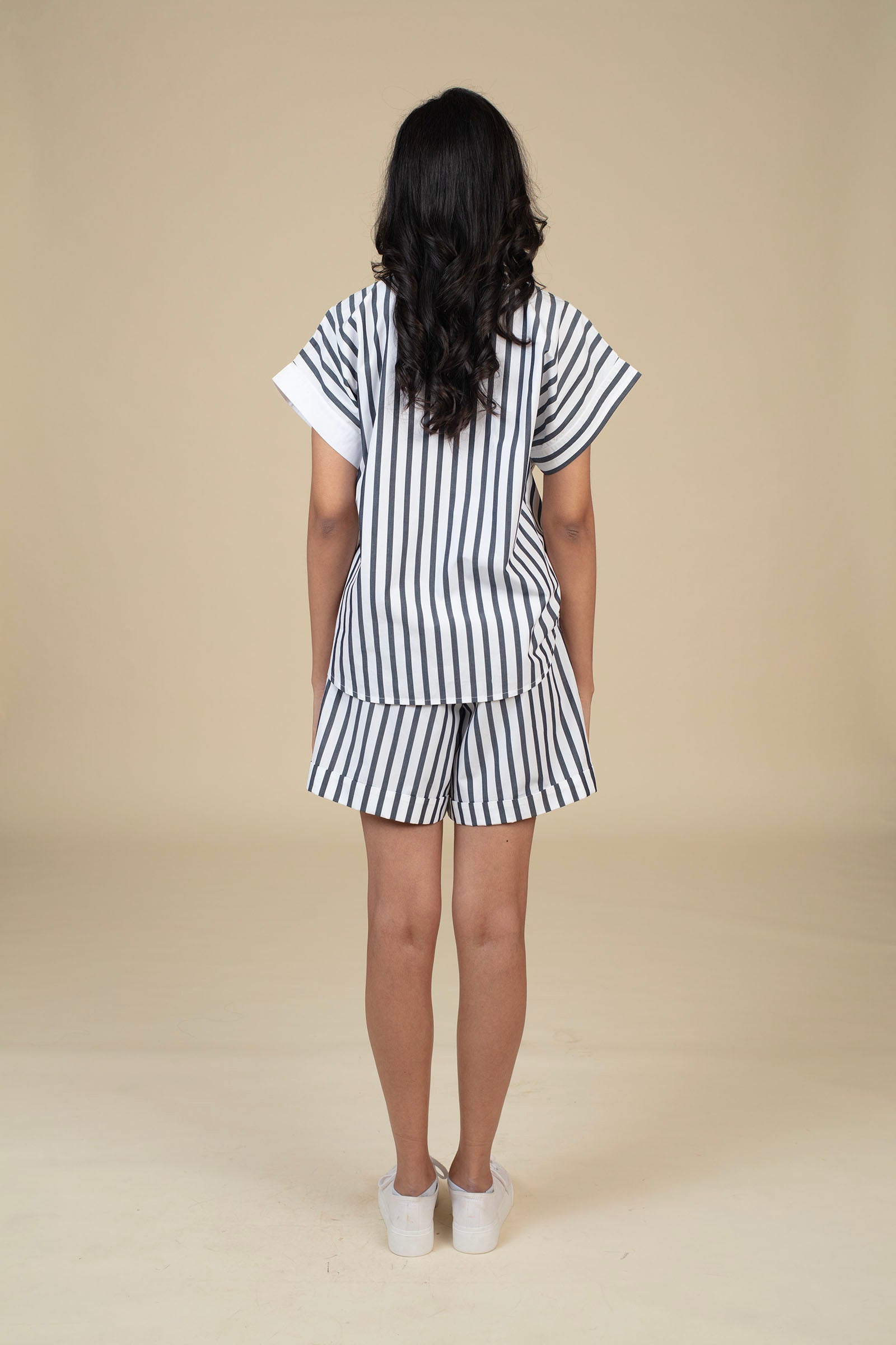 Mellisa Shirt - Black & White