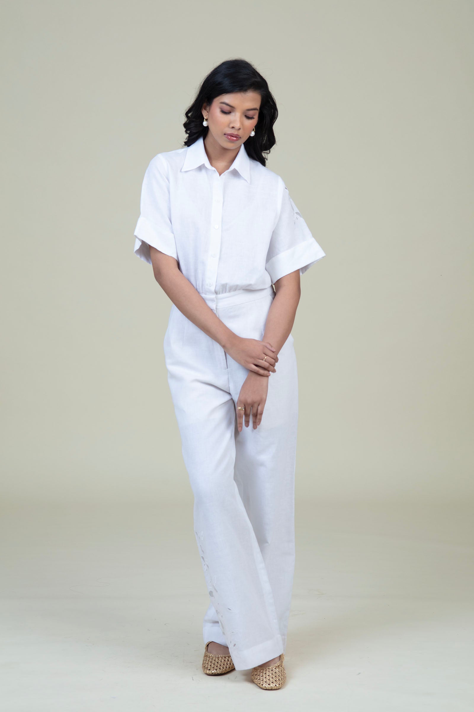 JANE JUMPSUIT - WHITE