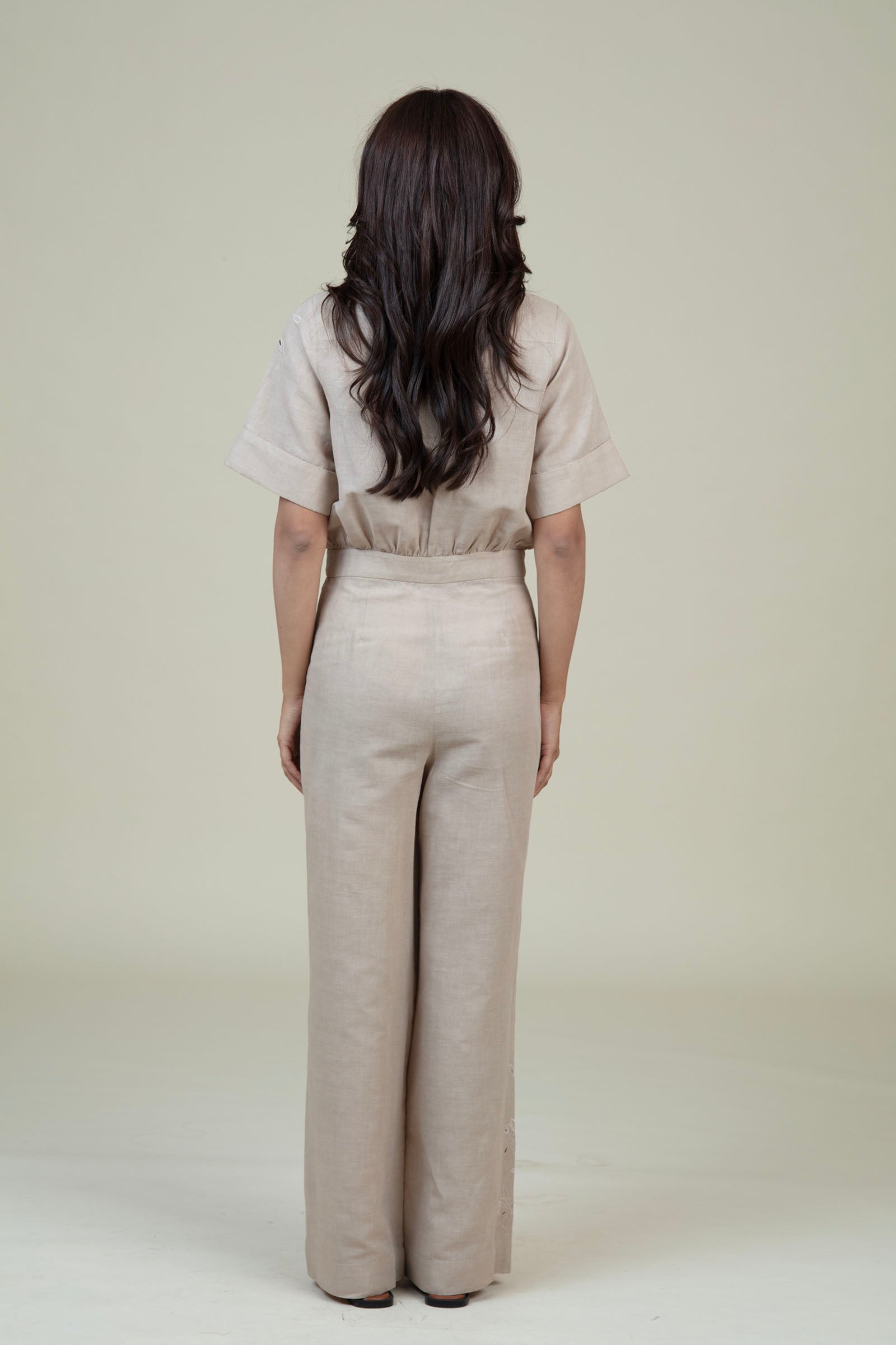 JANE JUMPSUIT - SAND