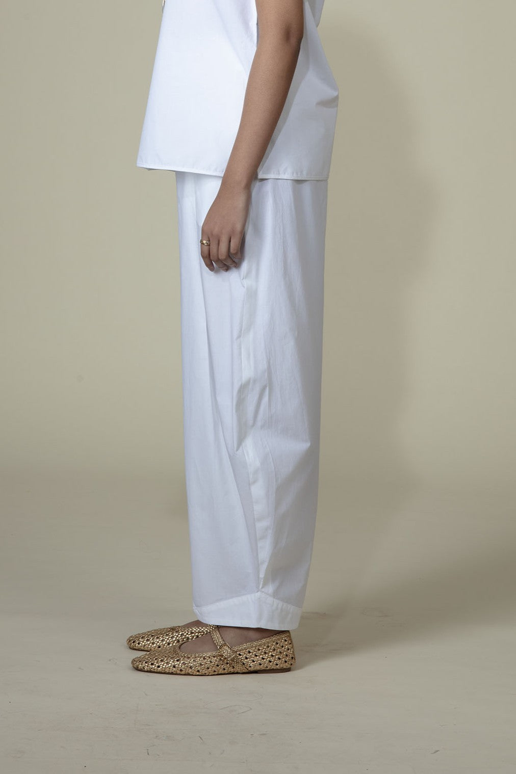 EVA PANTS - WHITE