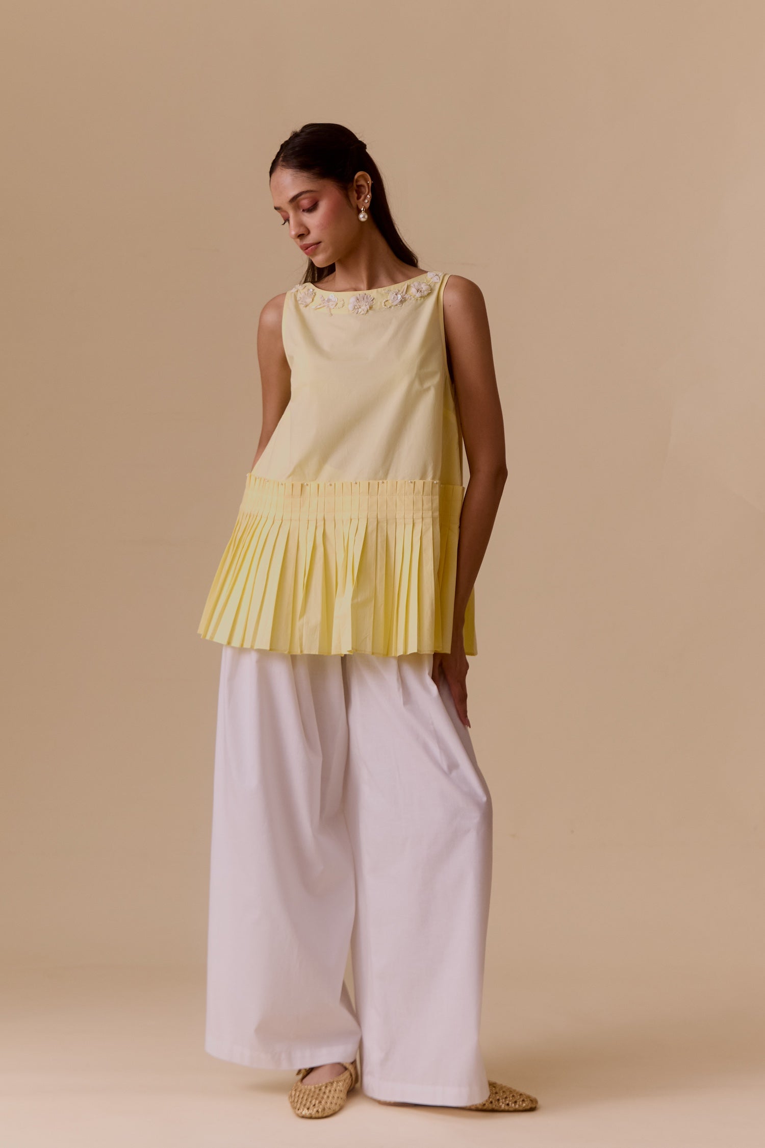 Clara Top - Yellow