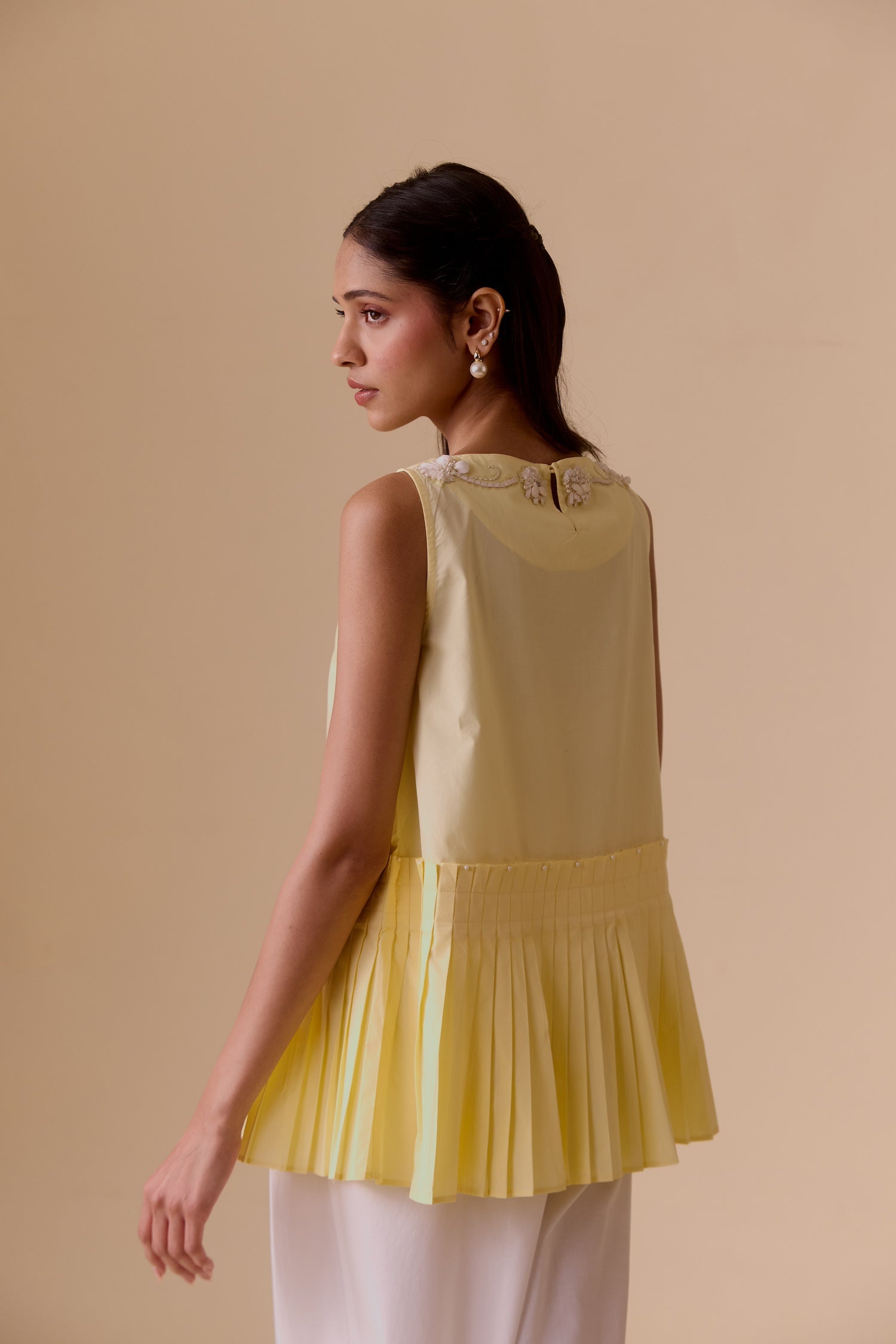 Clara Top - Yellow