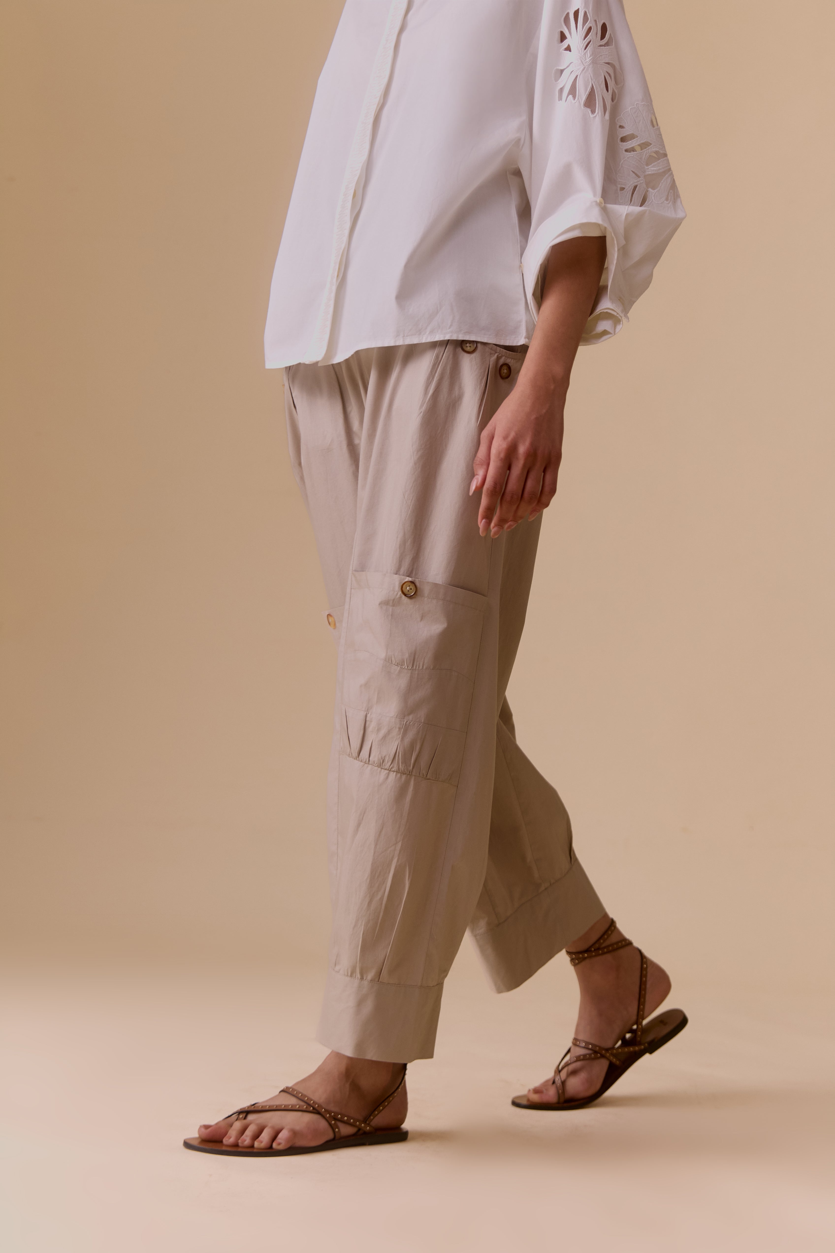 Manya Pants - Beige