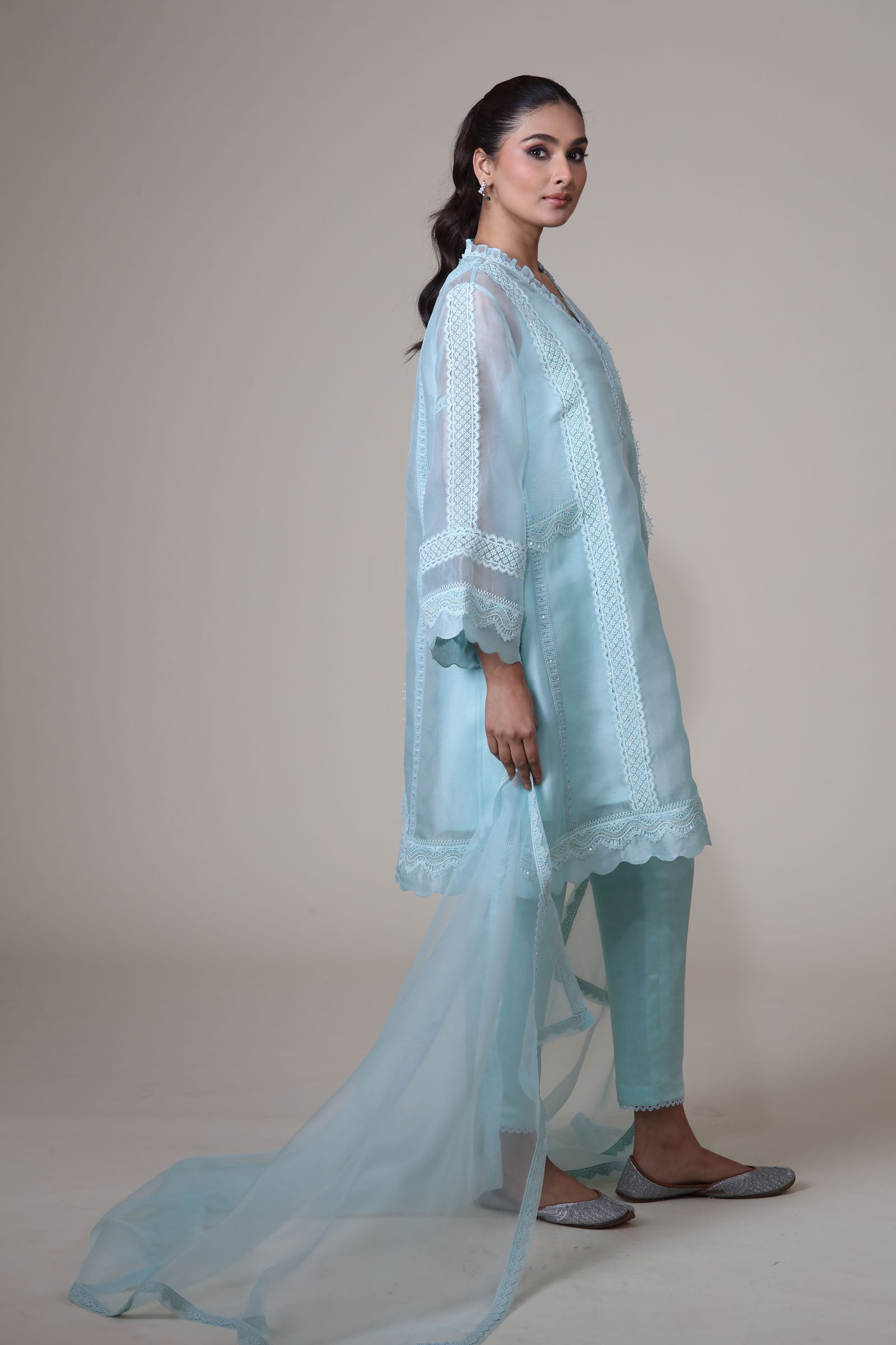 FARIDA LACE - MINT