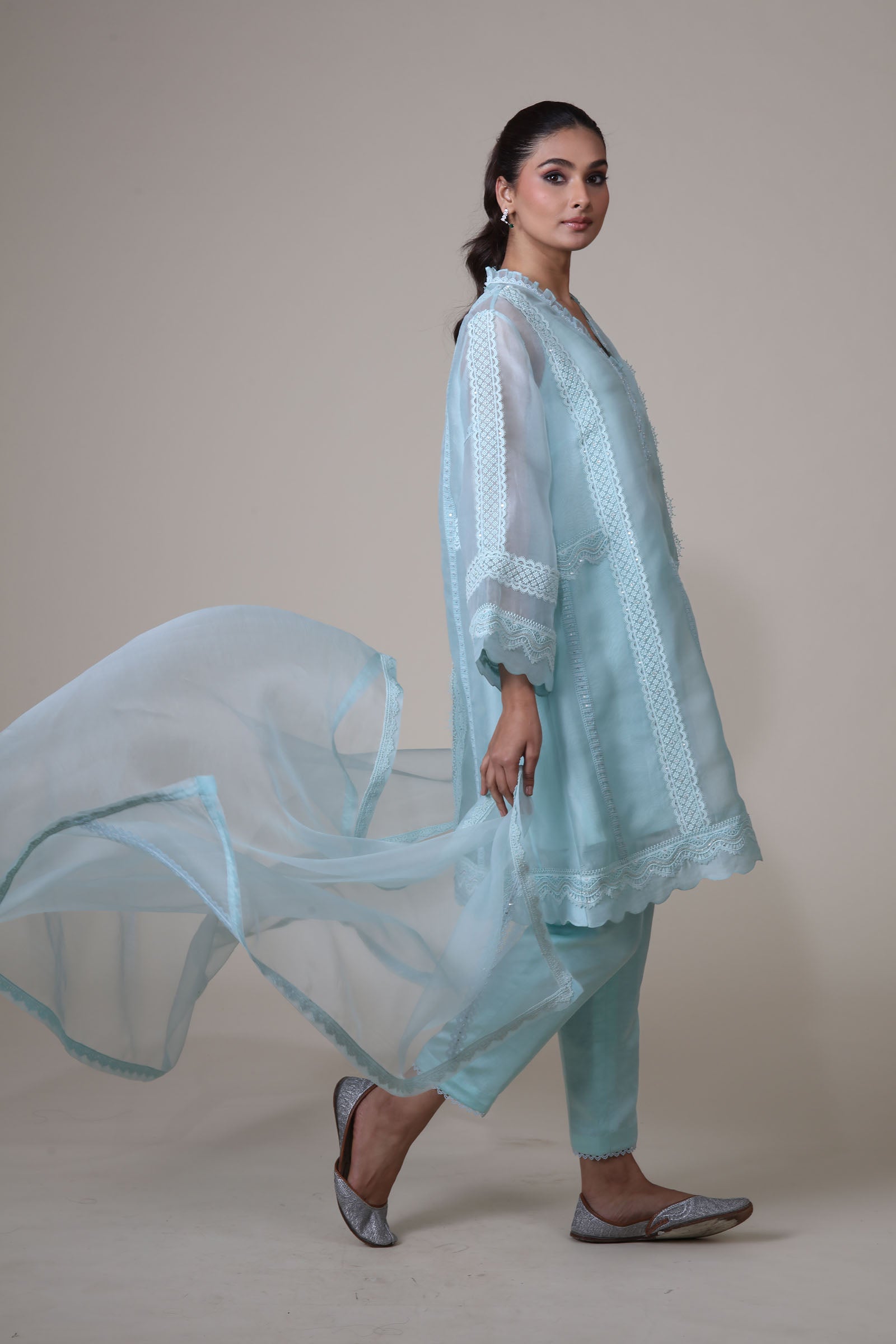 FARIDA LACE - MINT