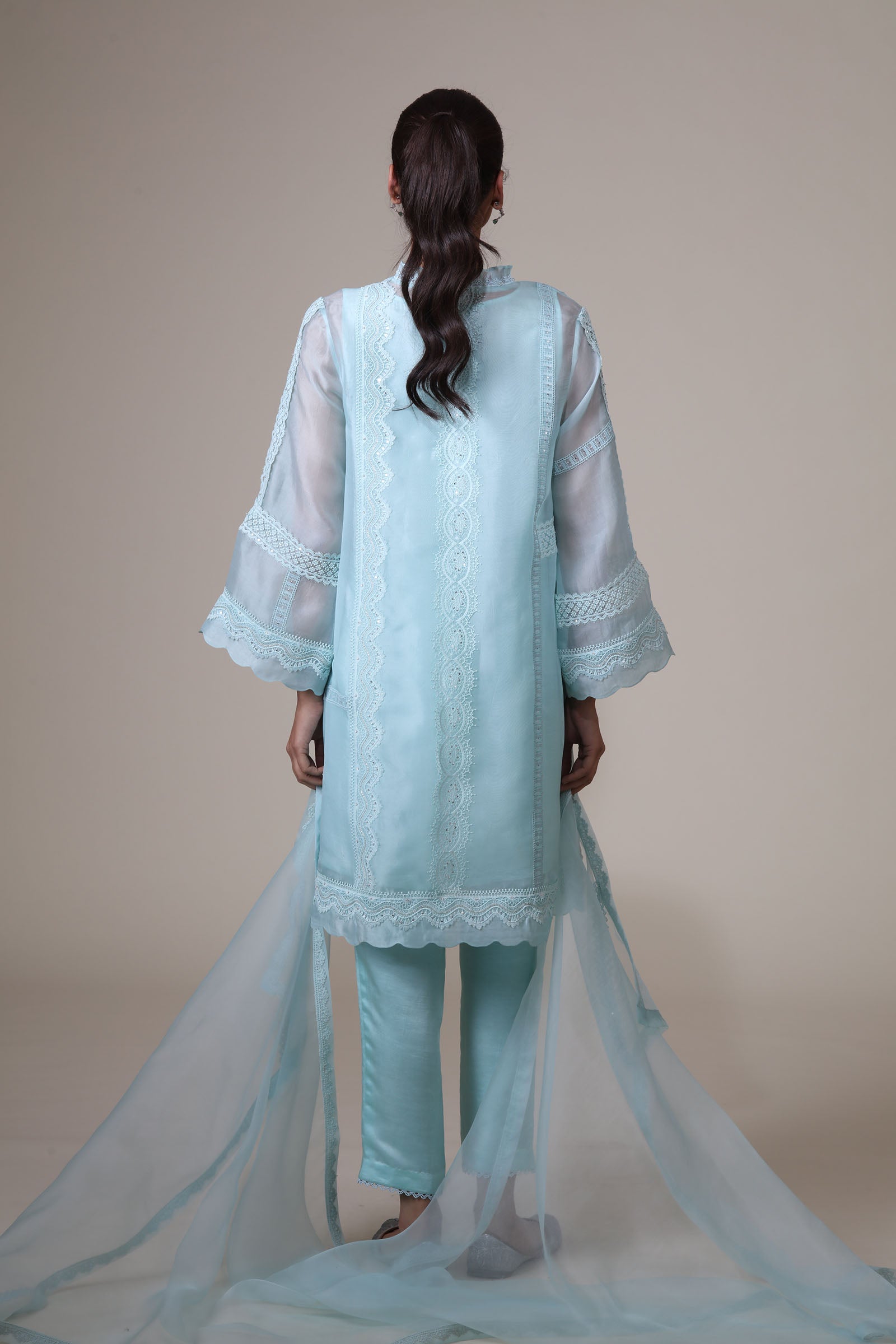 FARIDA LACE - MINT