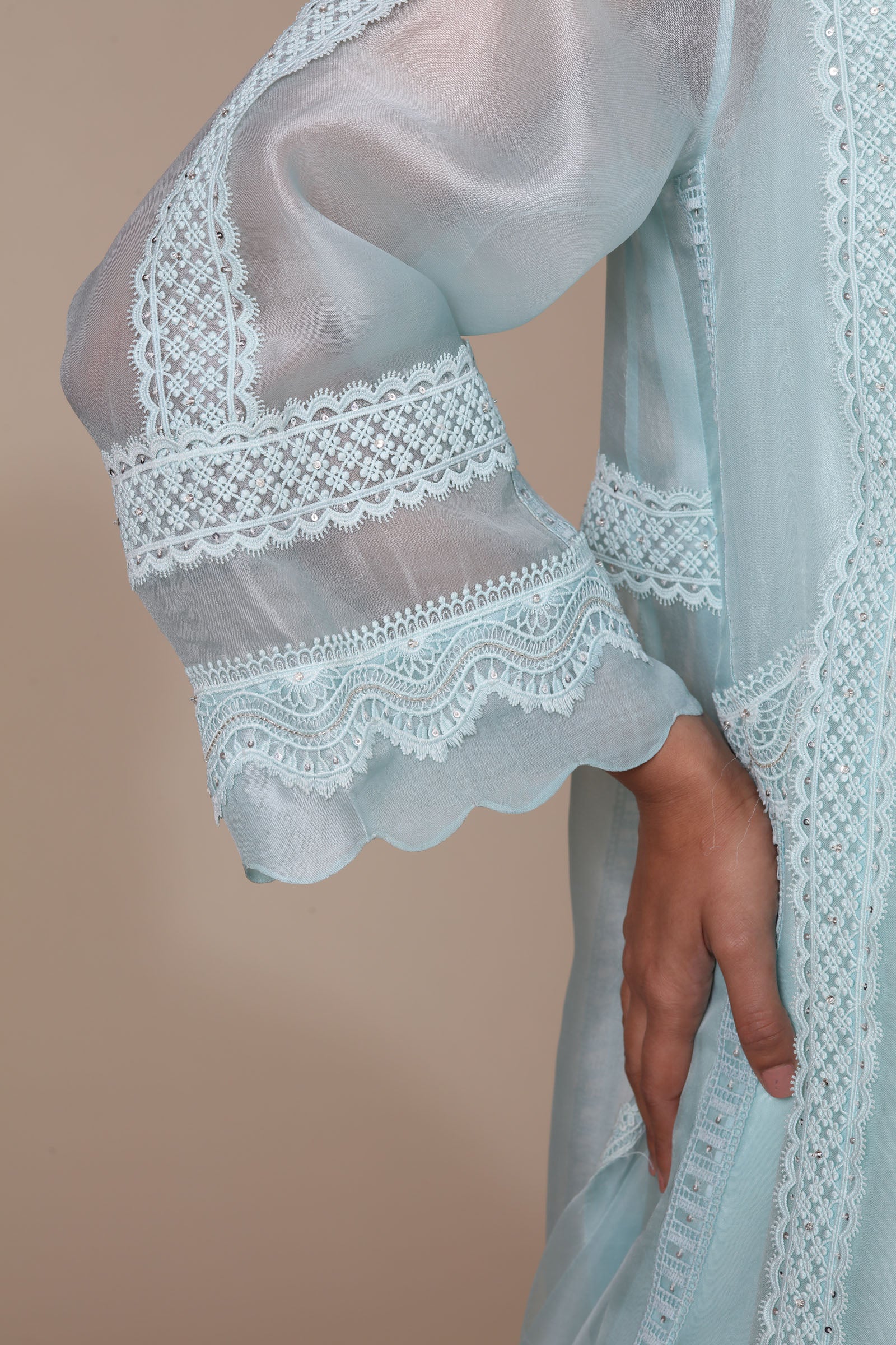 FARIDA LACE - MINT