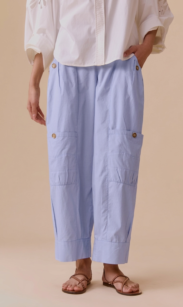 Manya Pants - Blue