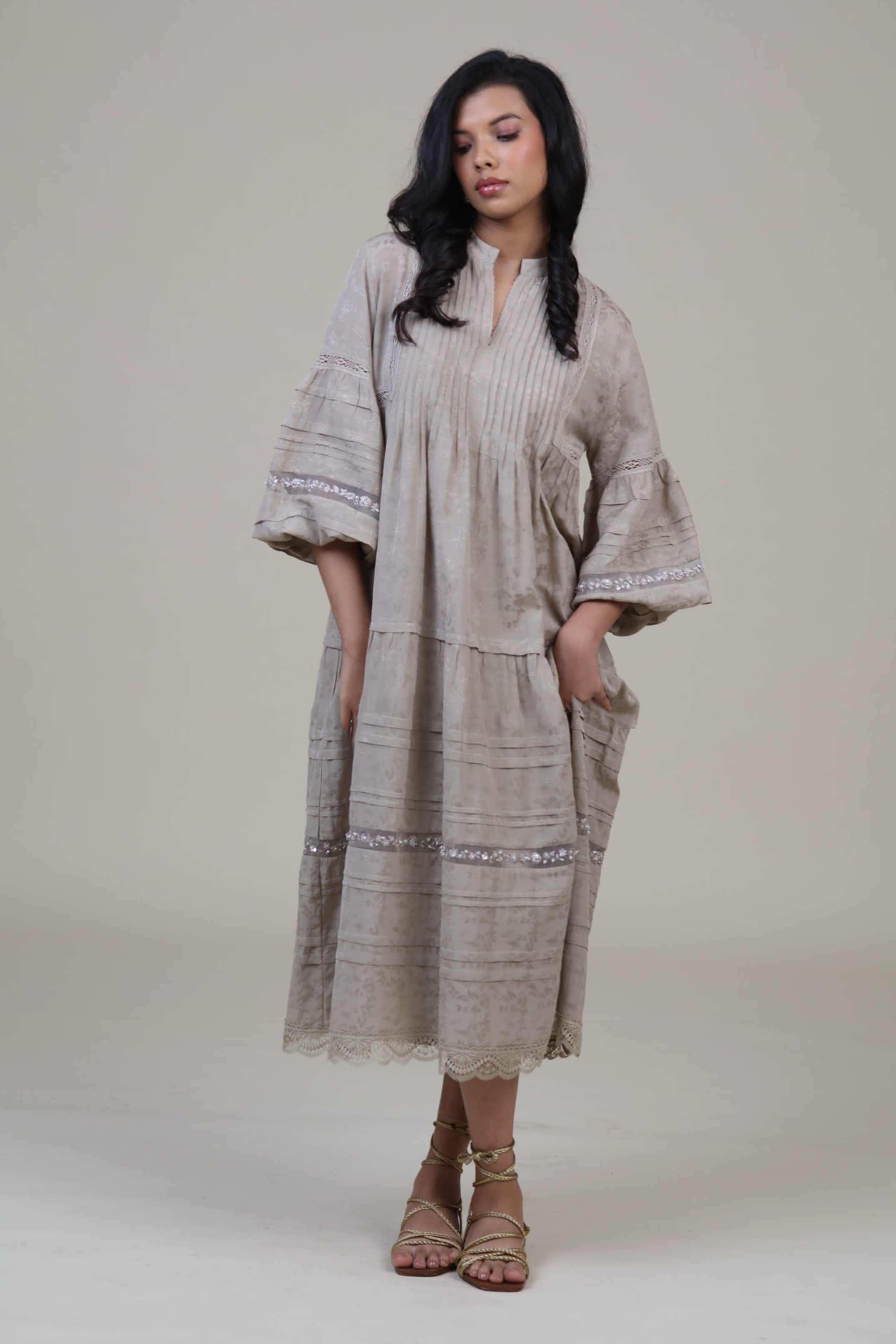 Nur Dress - Sand
