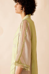 Ambreen - Sand/Green