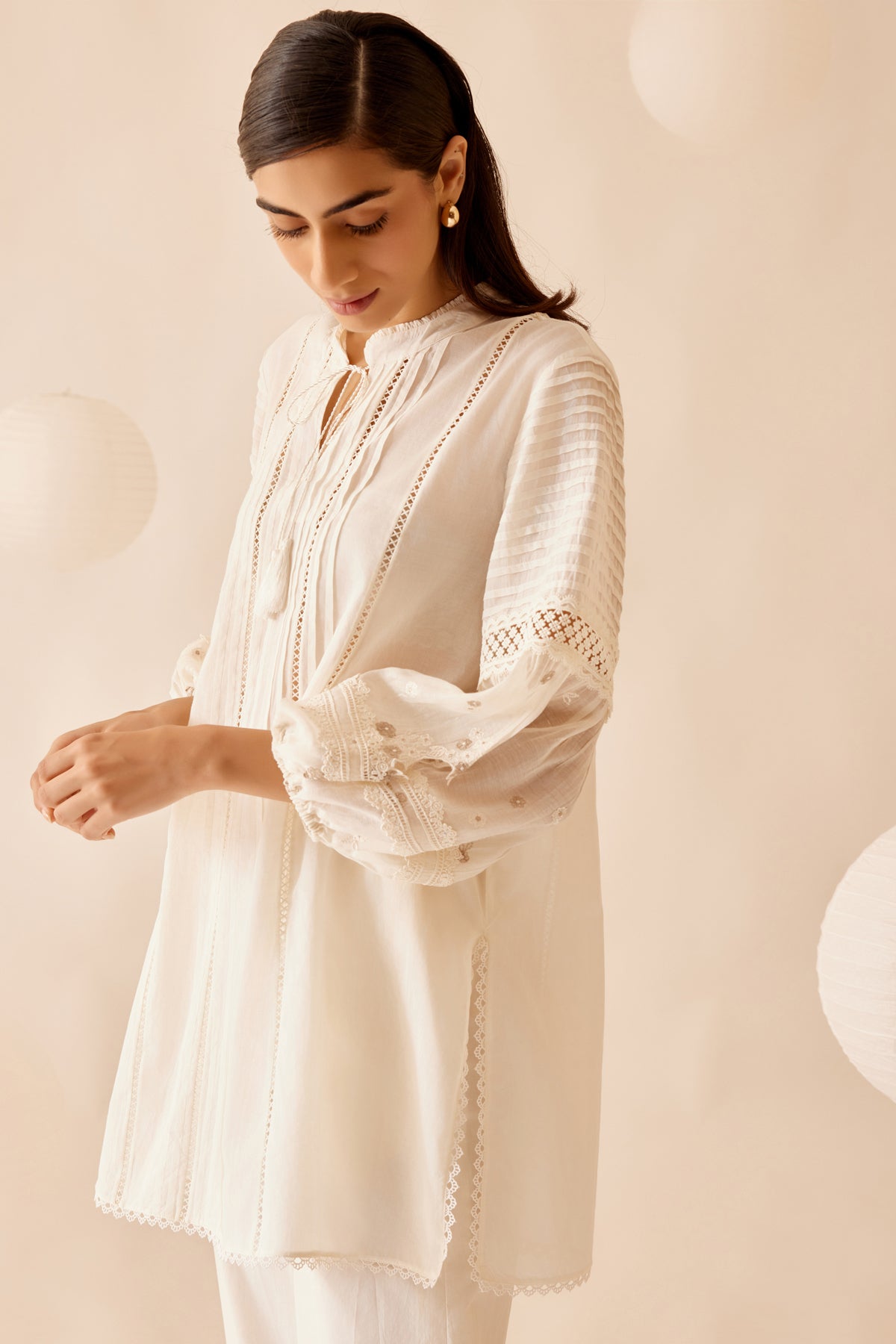 Cecile Tunic  - Ivory