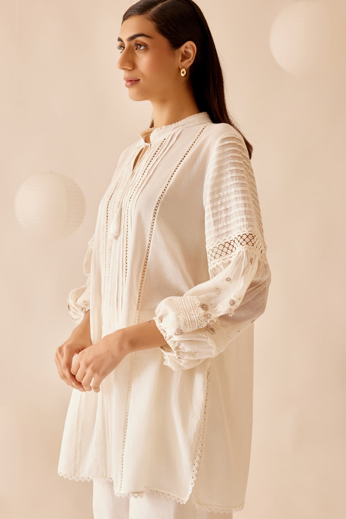 Cecile Tunic  - Ivory