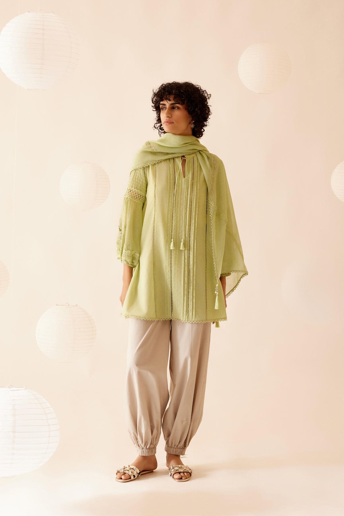 Cecile Tunic  - Green