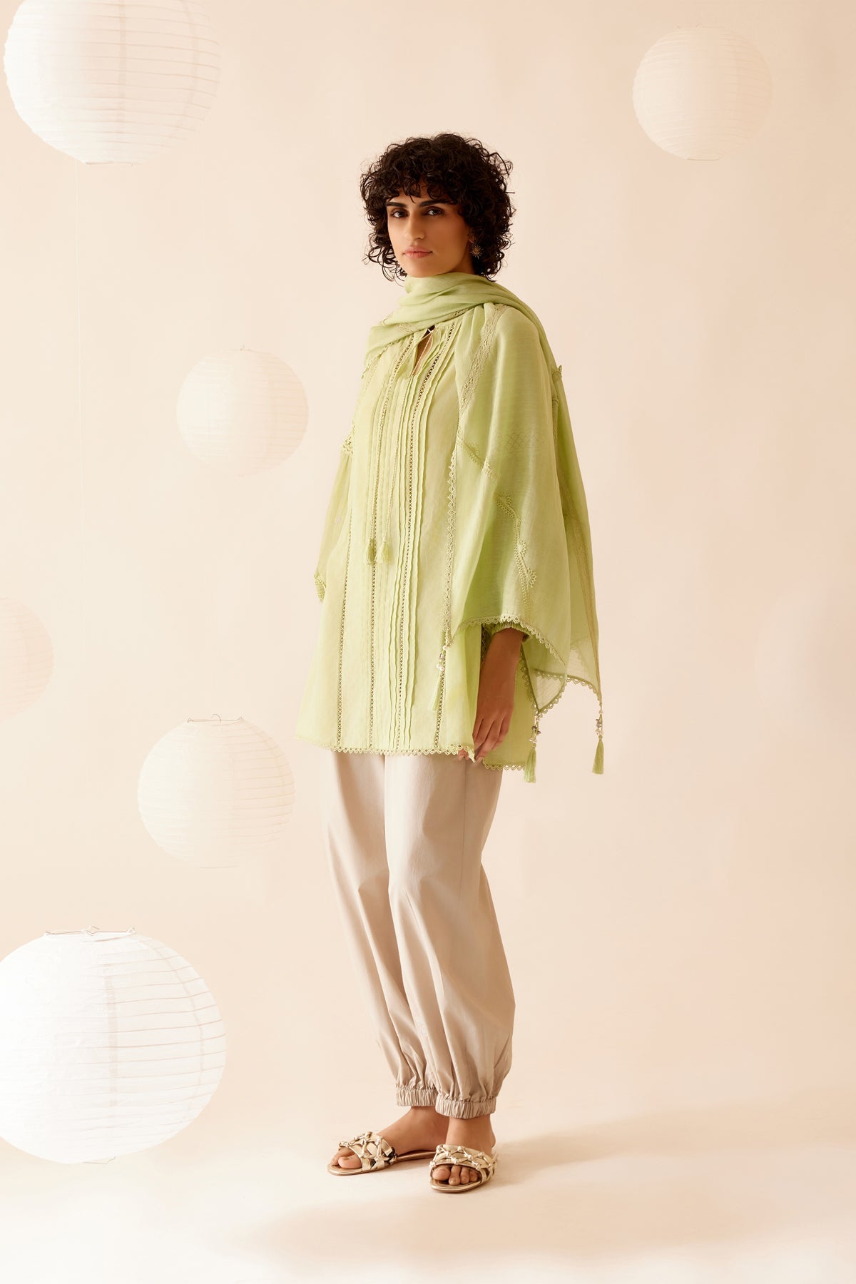 Cecile Tunic  - Green