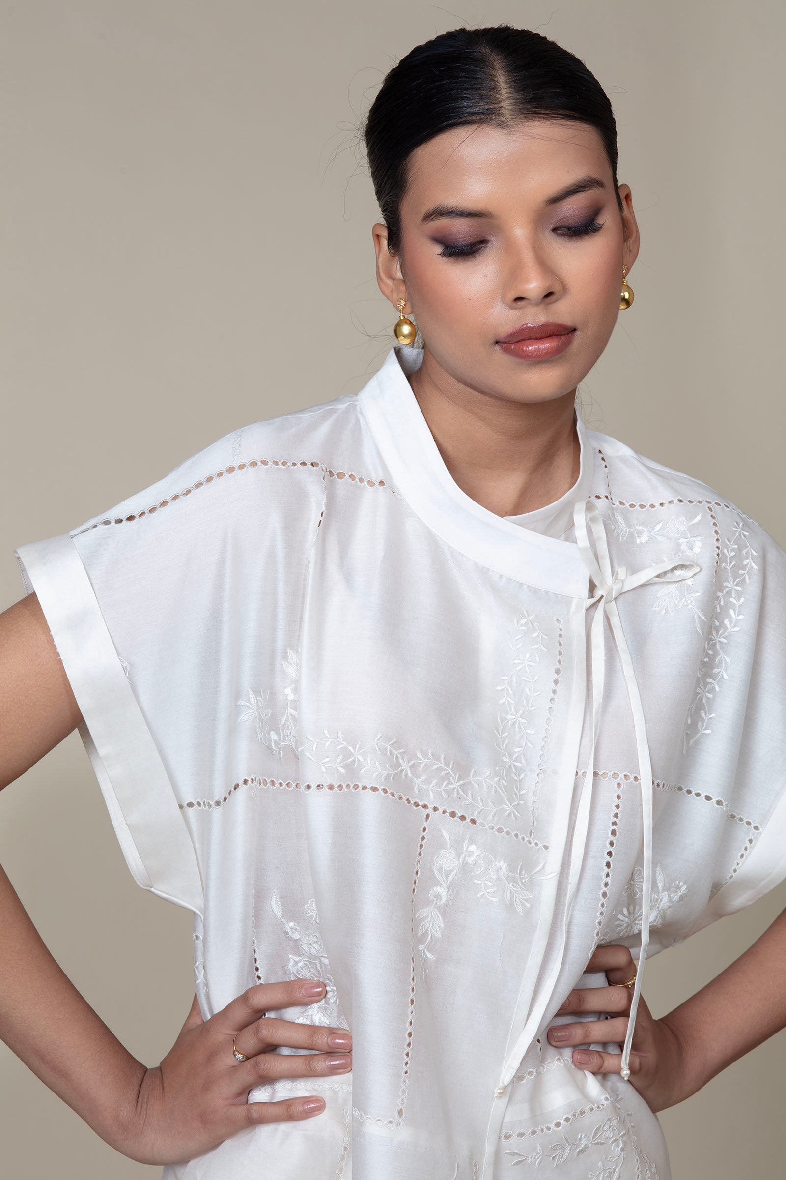 YUKI TOP - IVORY