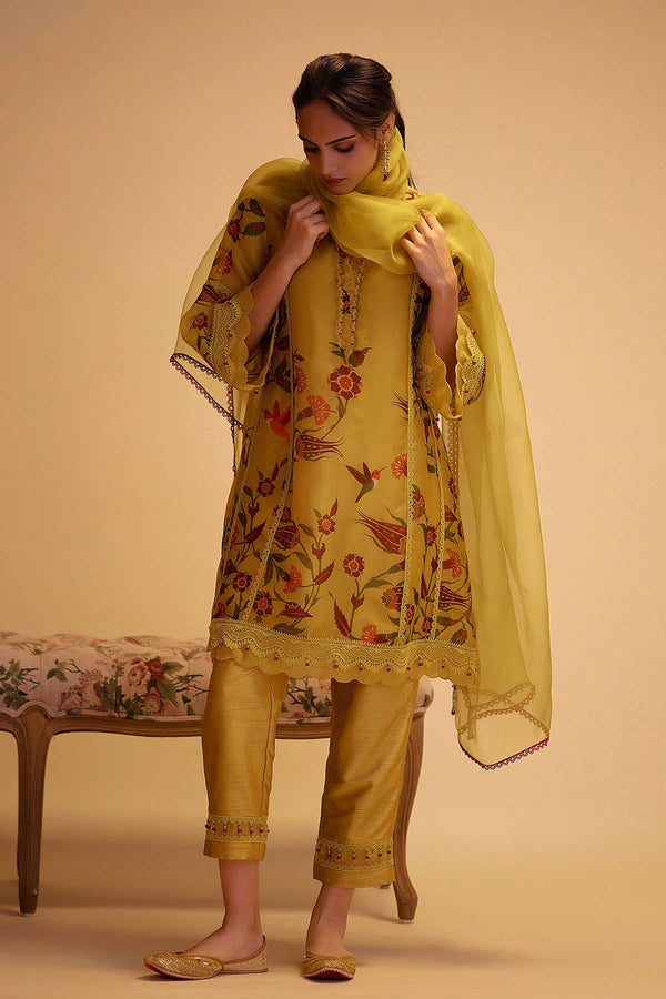 Farida - Yellow Print