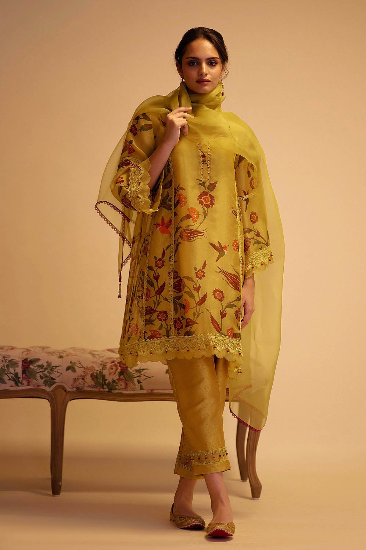 Farida - Yellow Print