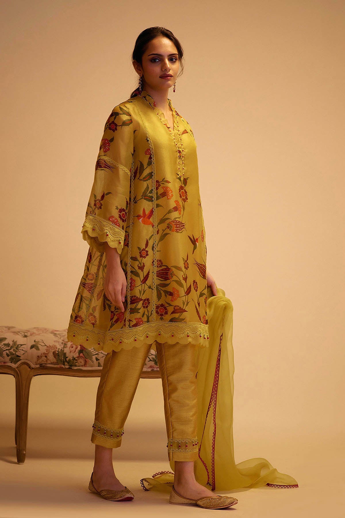 Farida - Yellow Print