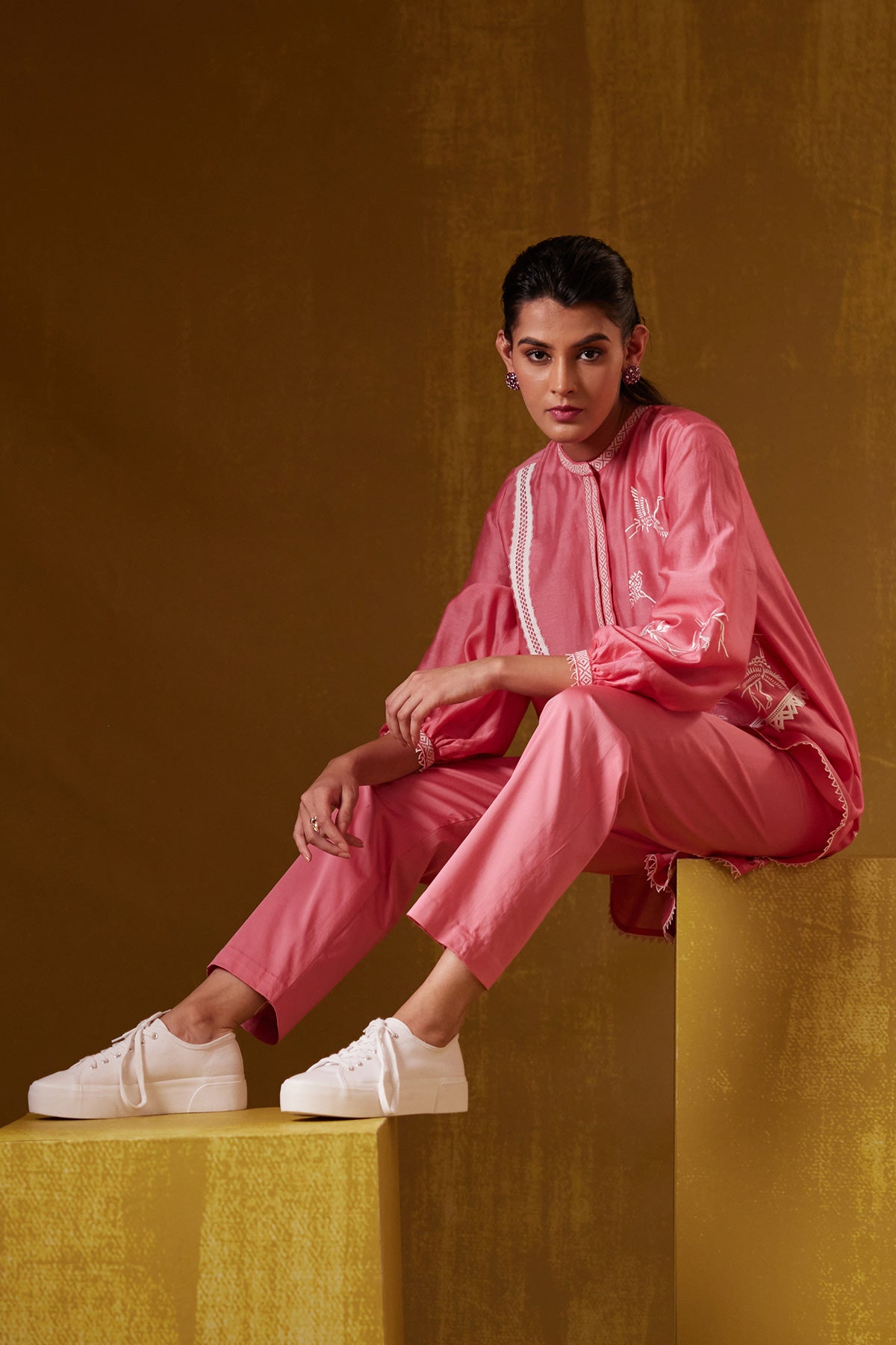 Asha - Pink Co-ord Set