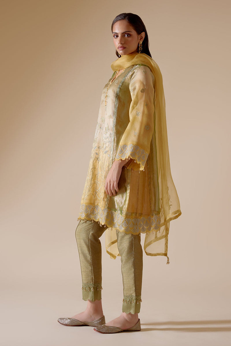 Farida - Mustard/Green