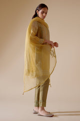 Farida - Mustard/Green